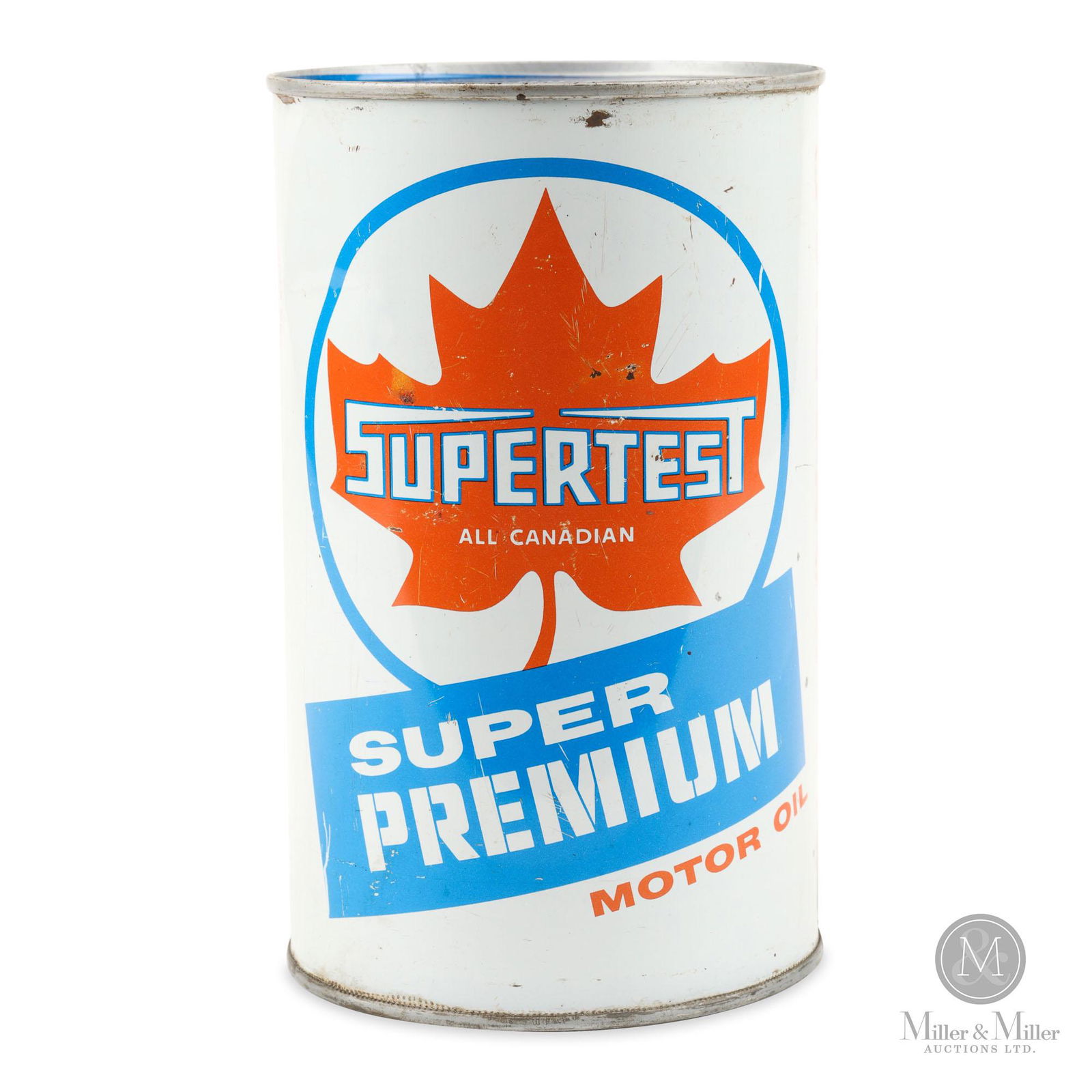 Supertest Super Premium Motor Oil Quart Tin (1 of 6)