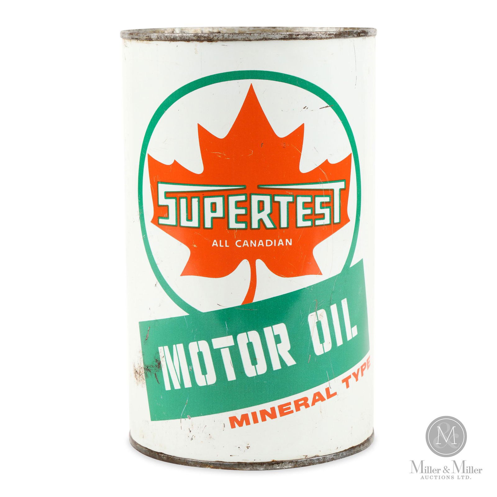 Supertest Mineral Type Motor Oil Quart Tin (1 of 6)