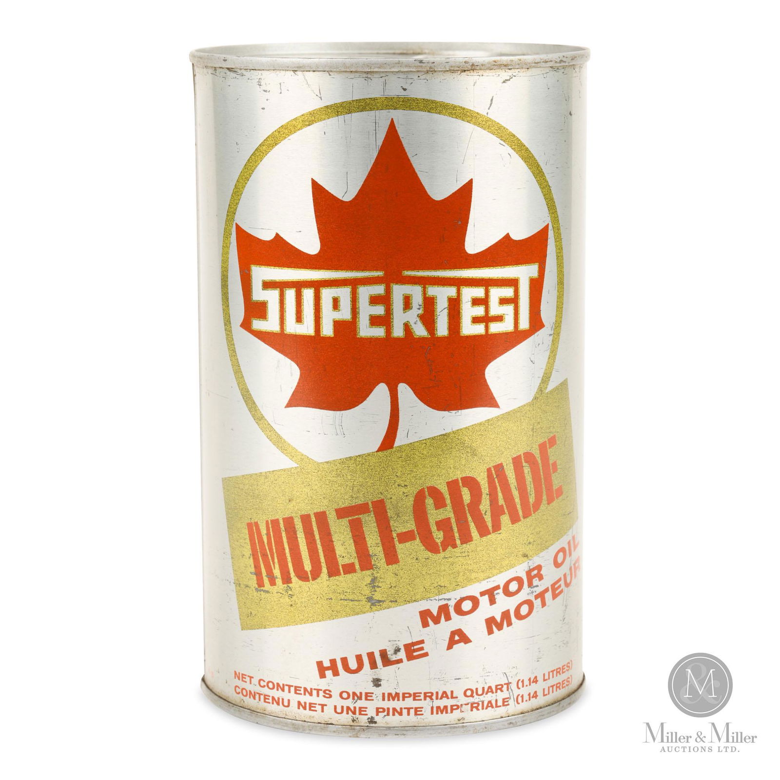 Supertest Multi-Grade Motor Oil Quart Tin (1 of 6)