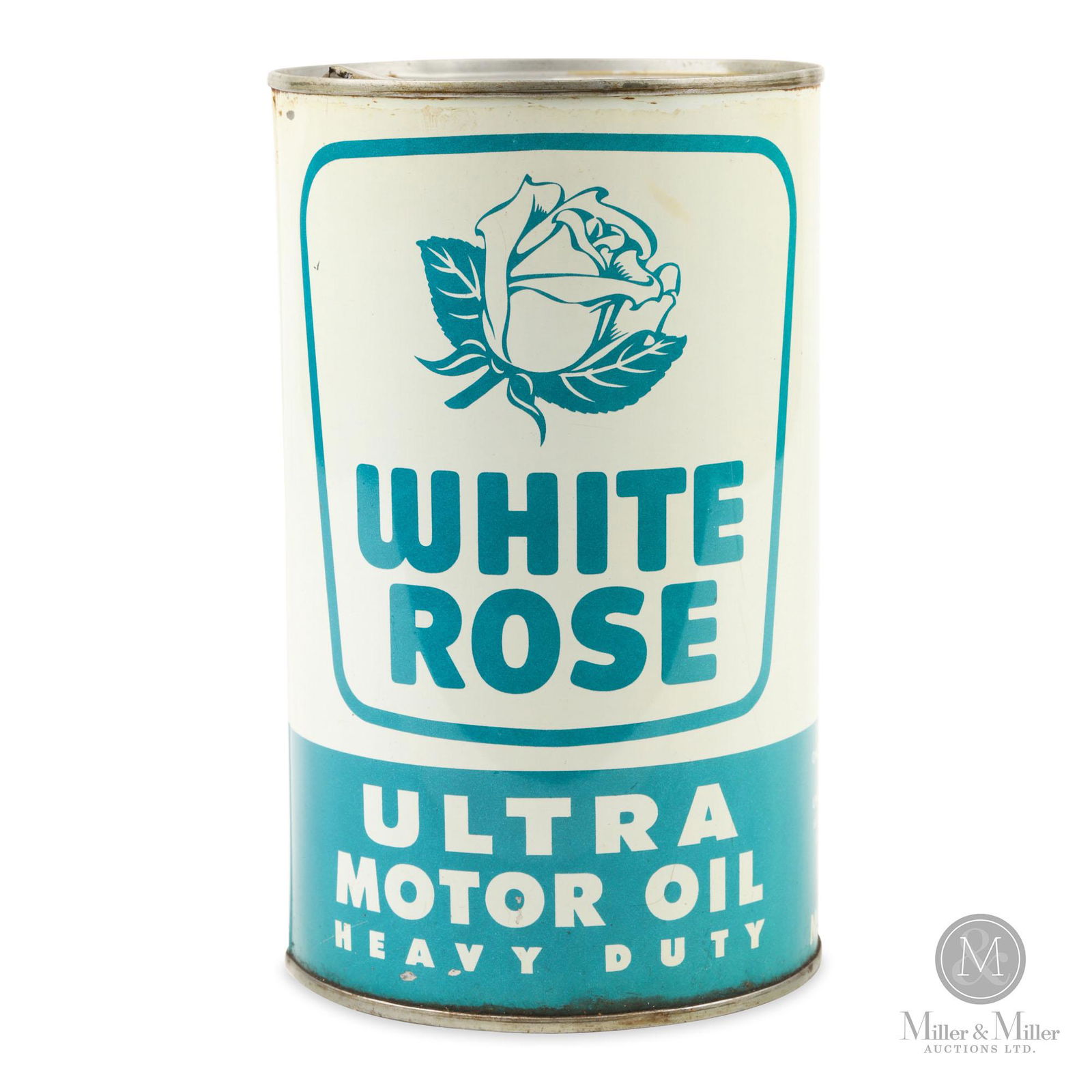 White Rose Ultra Motor Oil Quart Tin (1 of 5)