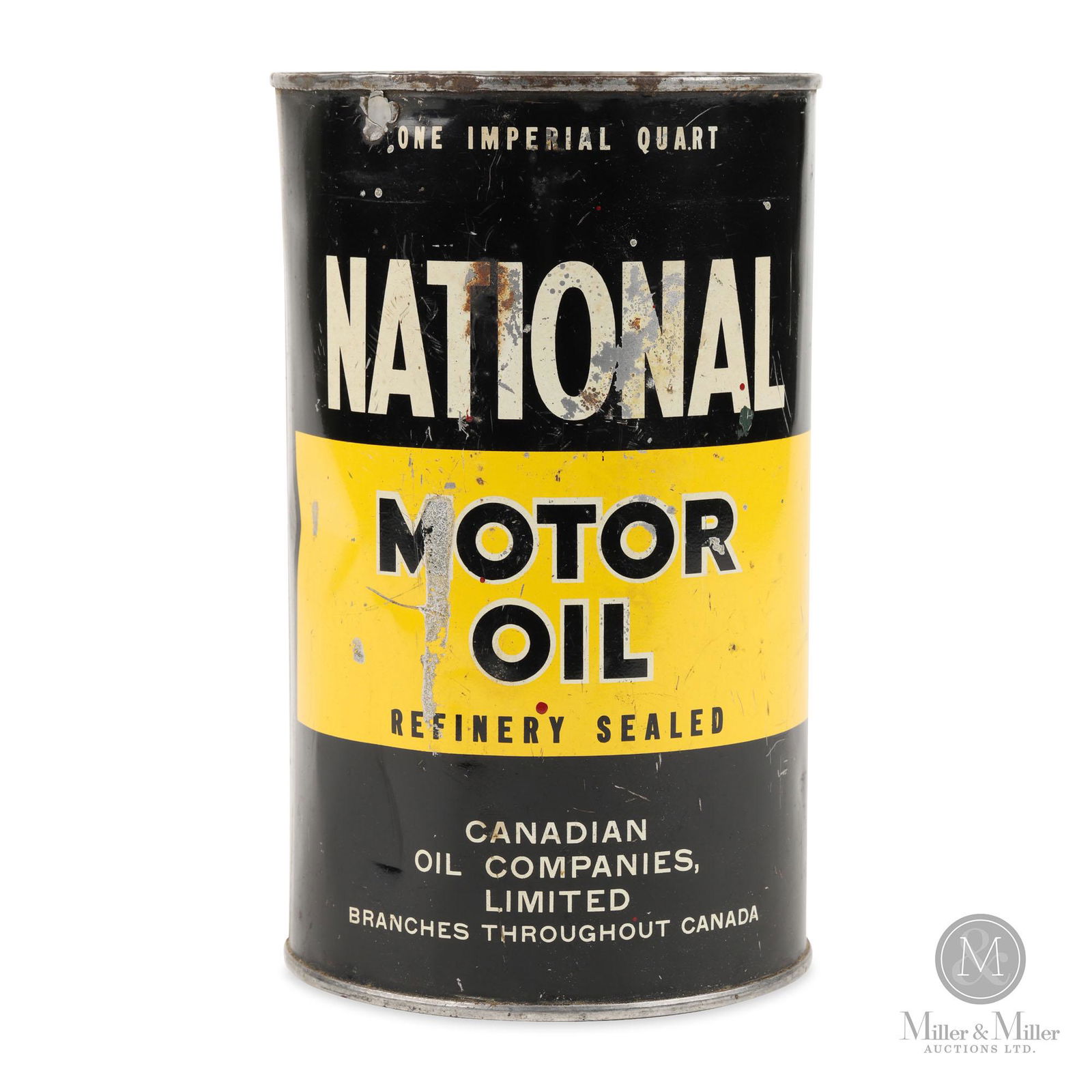 Enarco National Motor Oil Quart Tin (1 of 7)