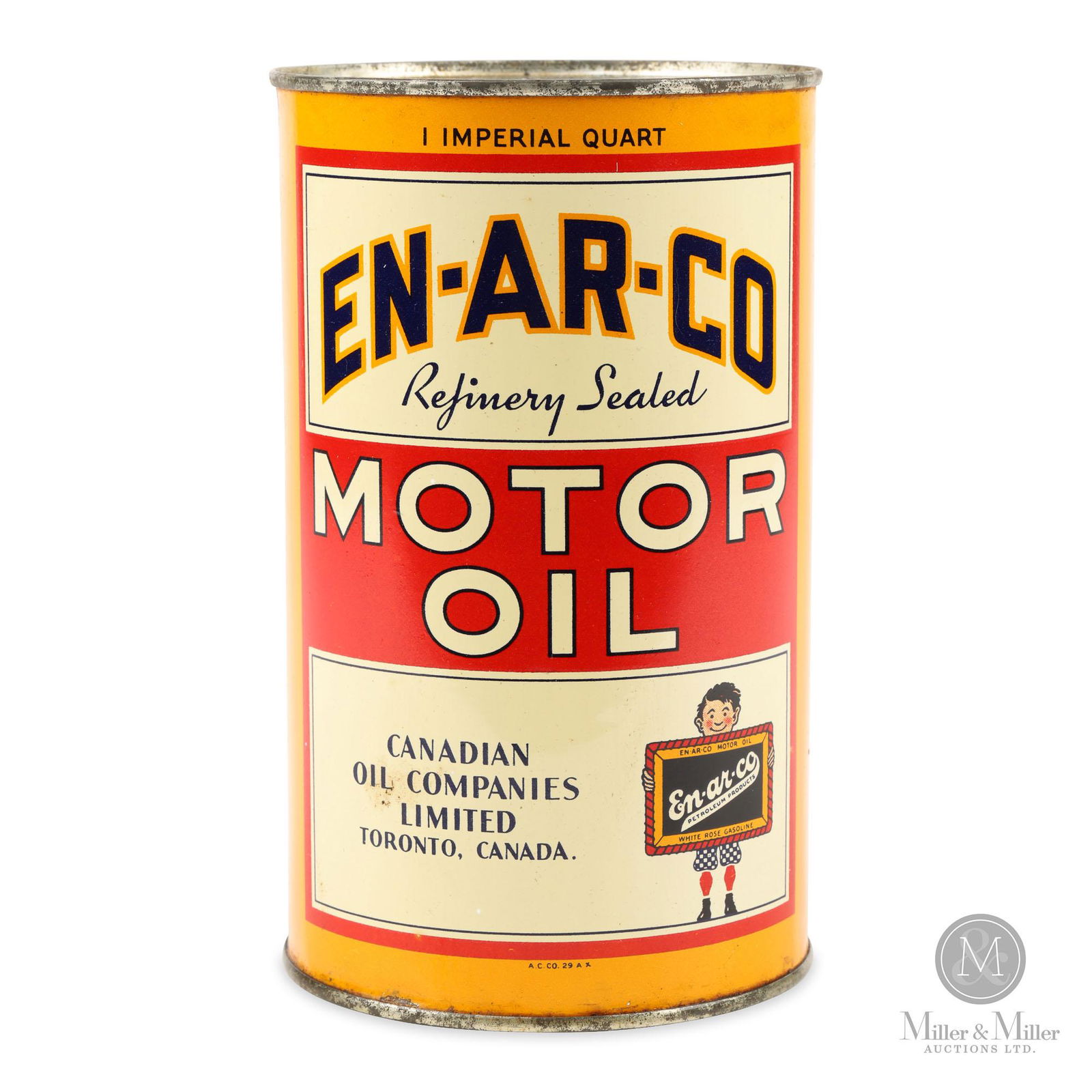 Enarco Motor Oil Quart Tin (1 of 5)