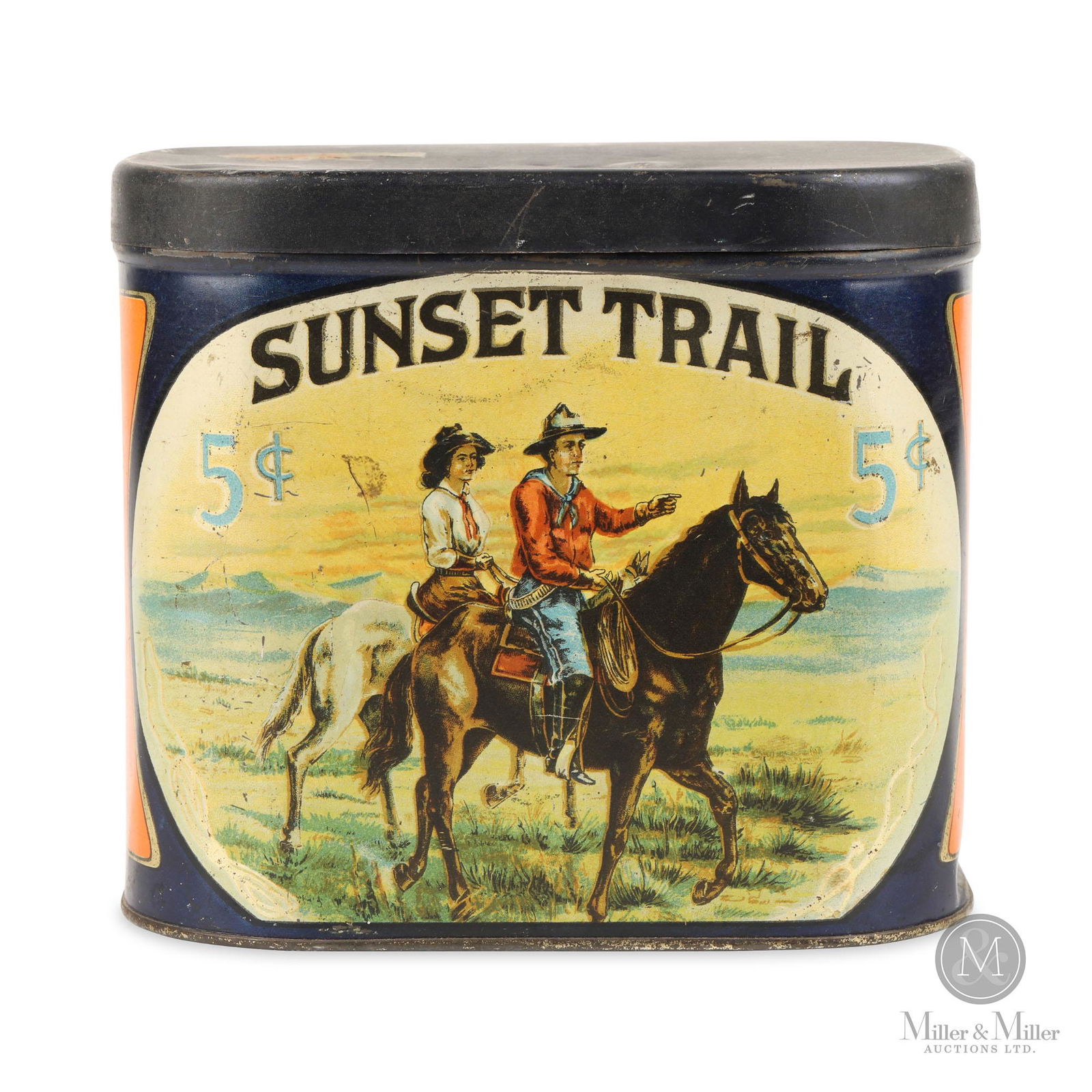 Sunset Trail Cigars Tin