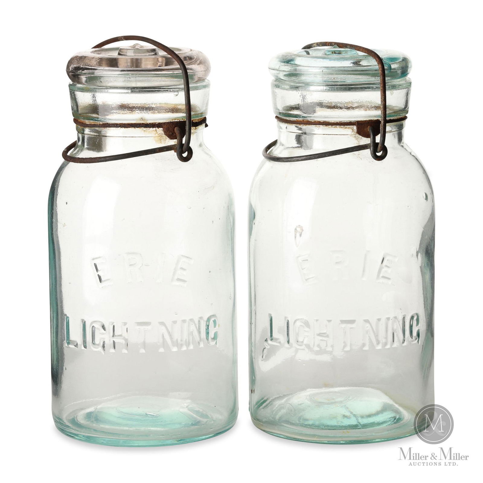 Erie Lightning Quart Fruit Jars (1 of 10)