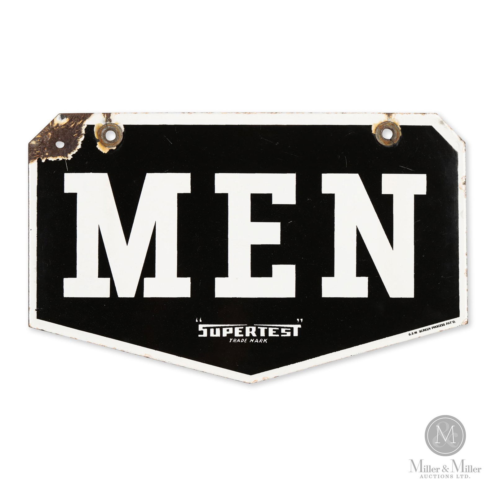 Supertest Men Washroom Sign (1 of 3)
