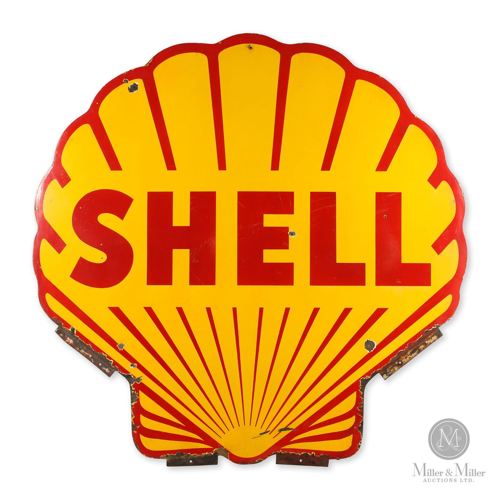 Shell Gasoline Clamshell Dealer Sign (1 of 5)
