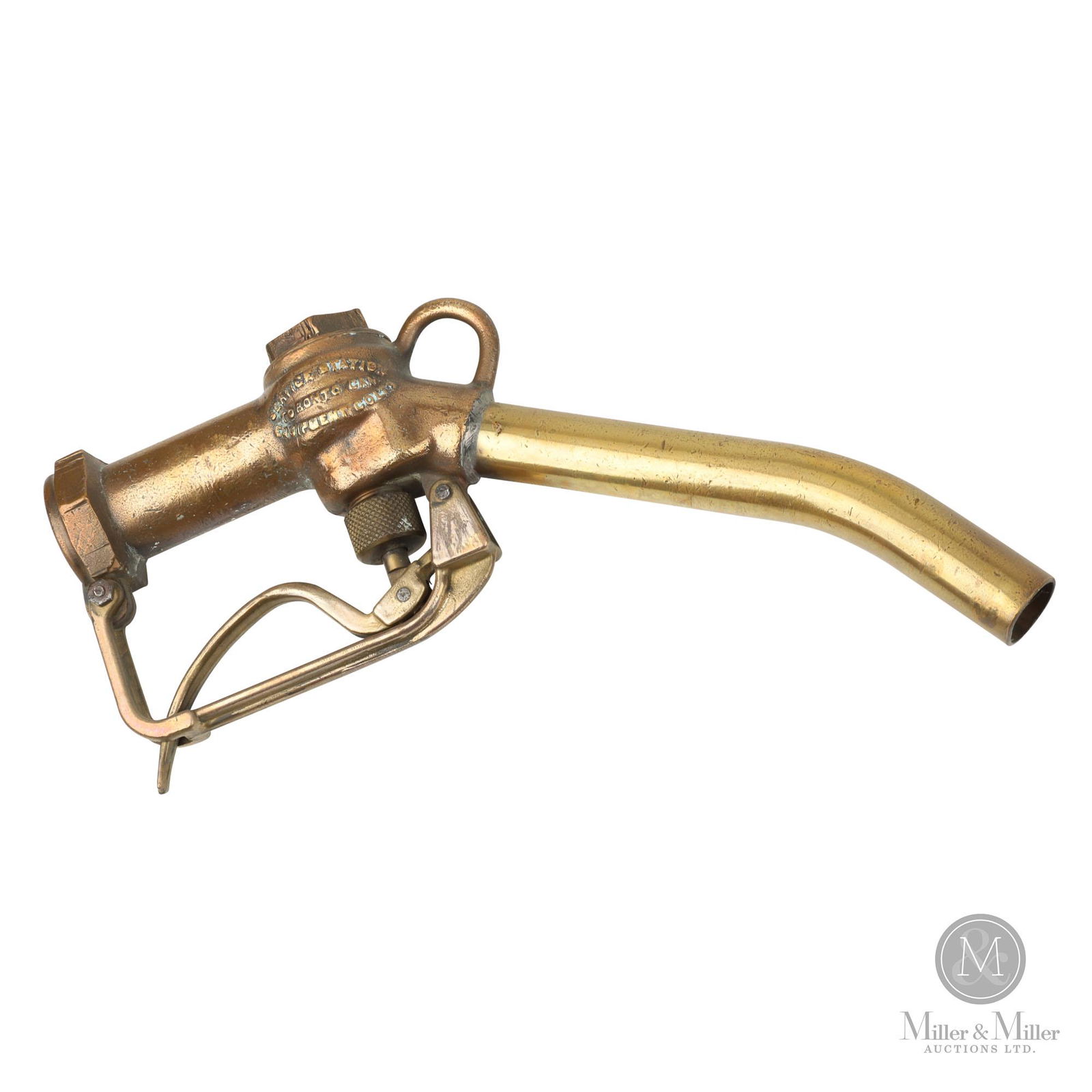 Service Station Equipment Co. Gasoline Pump Nozzle (1 of 6)