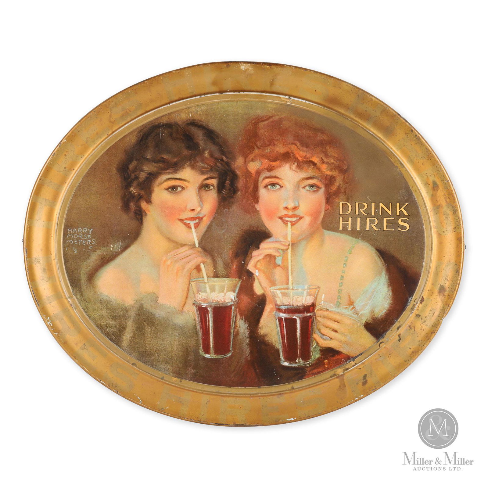 Hires Root Beer Oval Sign (1 of 8)