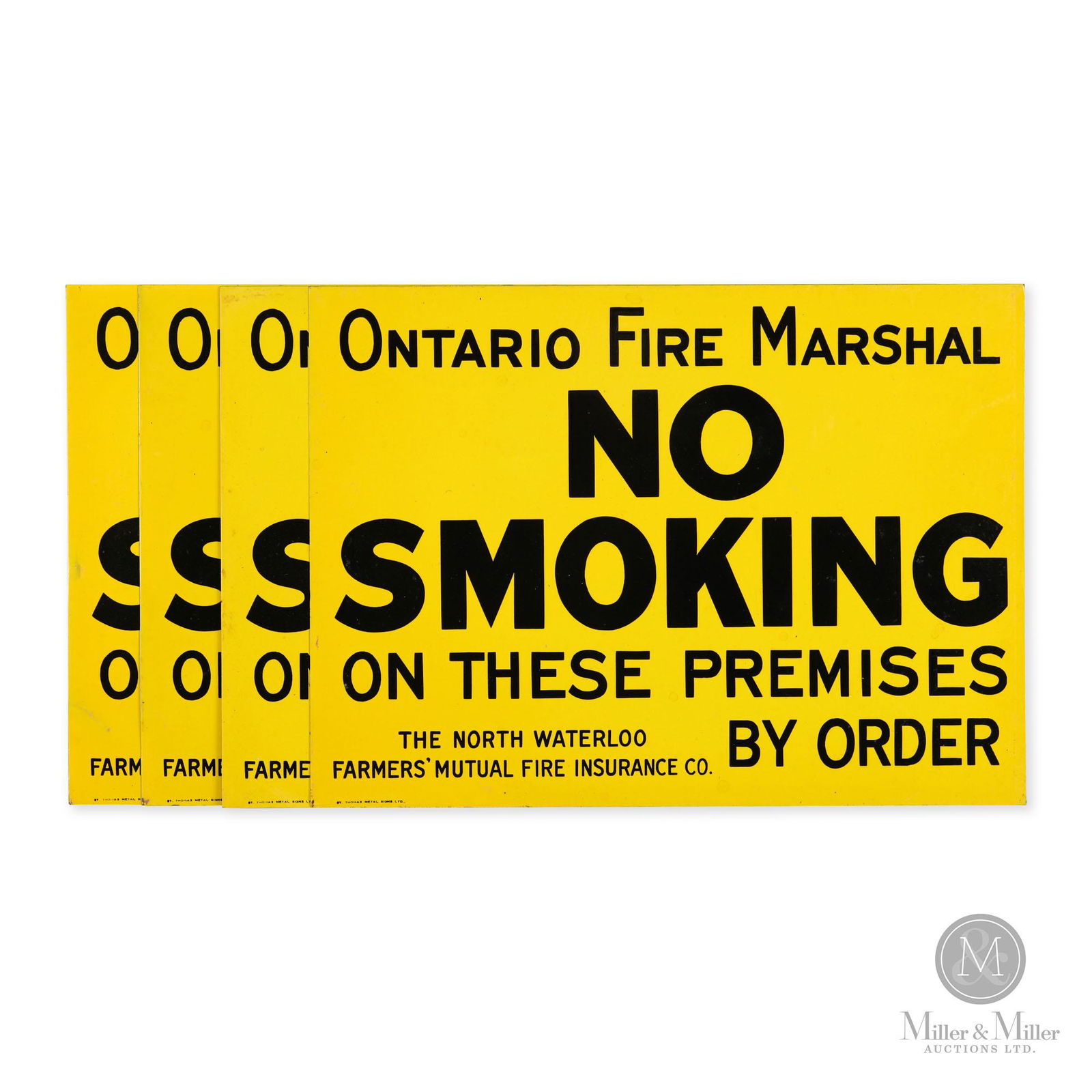 Ontario Fire Marshall No Smoking Signs (1 of 10)