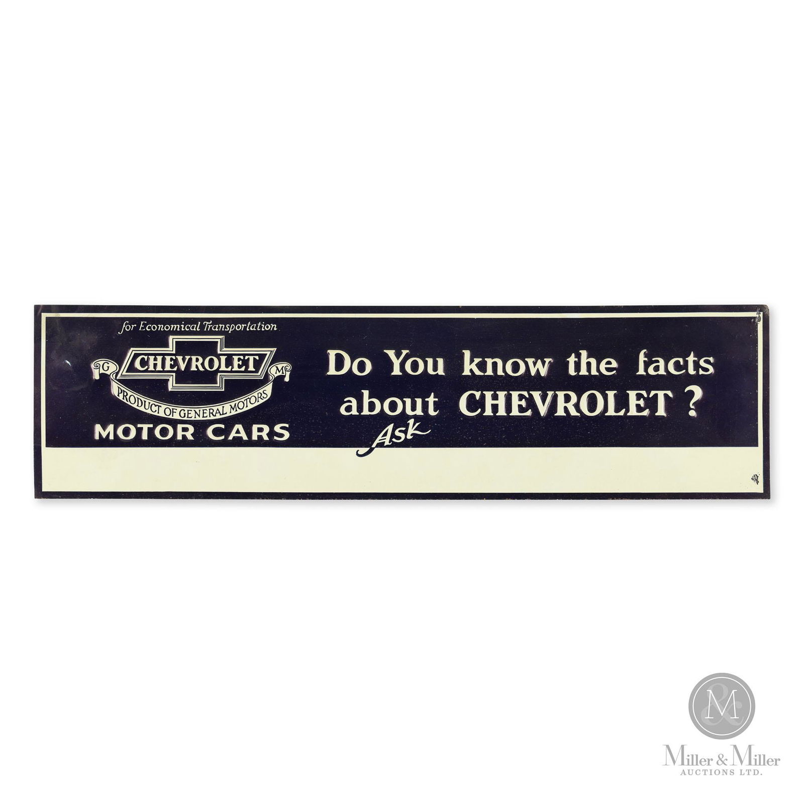 Chevrolet Dealer Tacker Sign (1 of 4)