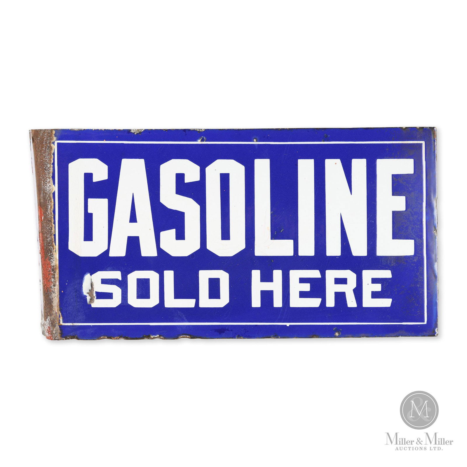 Early Gasoline Dealer Flange Sign (1 of 4)
