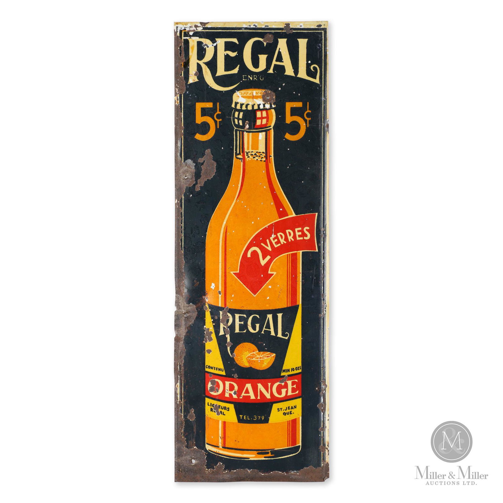 Regal Orange Soda Door Push Sign (1 of 5)
