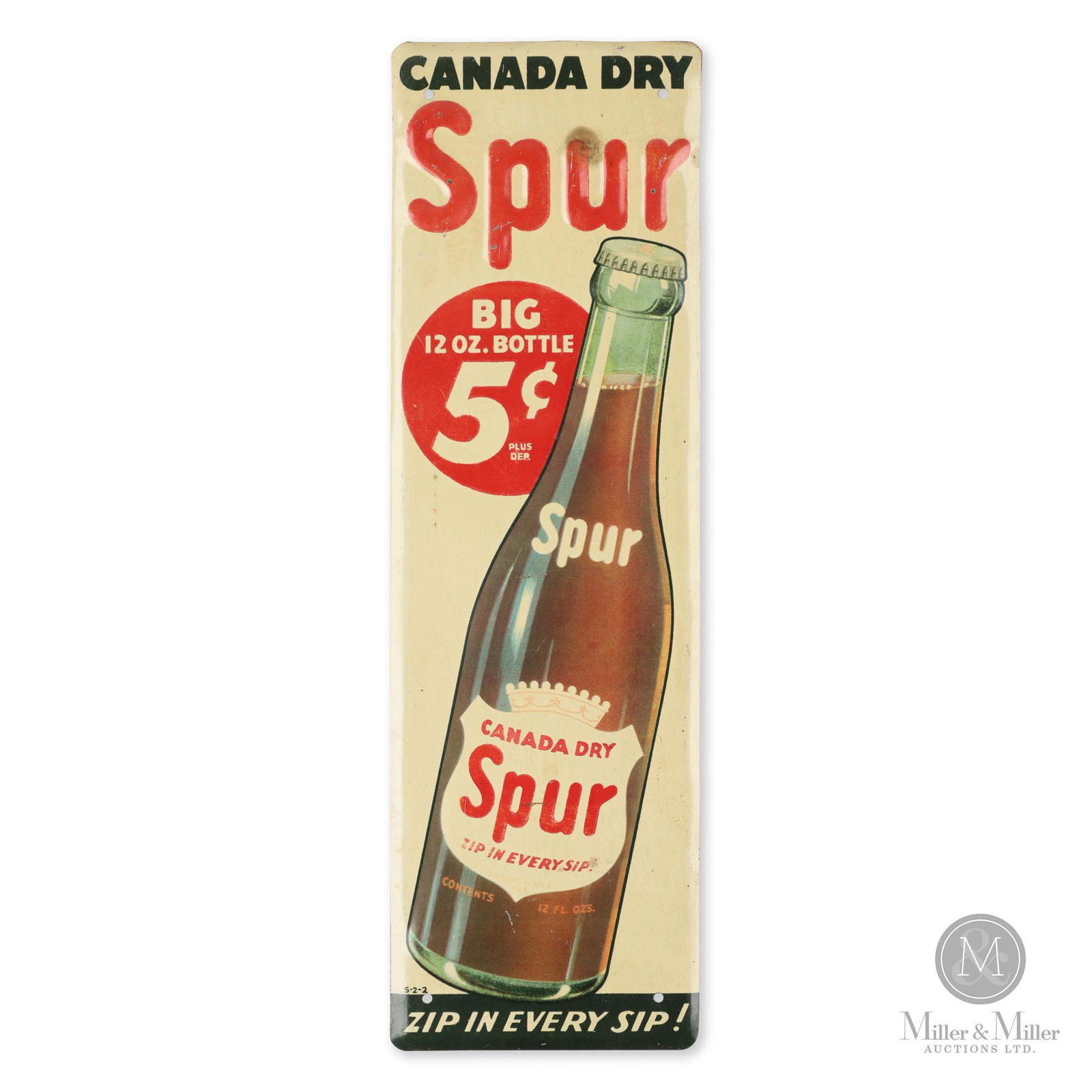 Canada Dry Spur Door Push Sign (1 of 5)