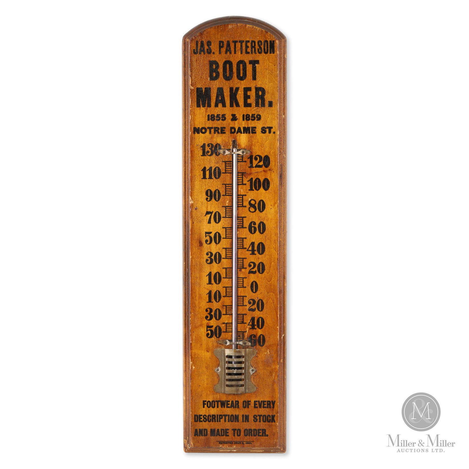 Jas Patterson, Montreal Boot Maker Thermometer (1 of 7)