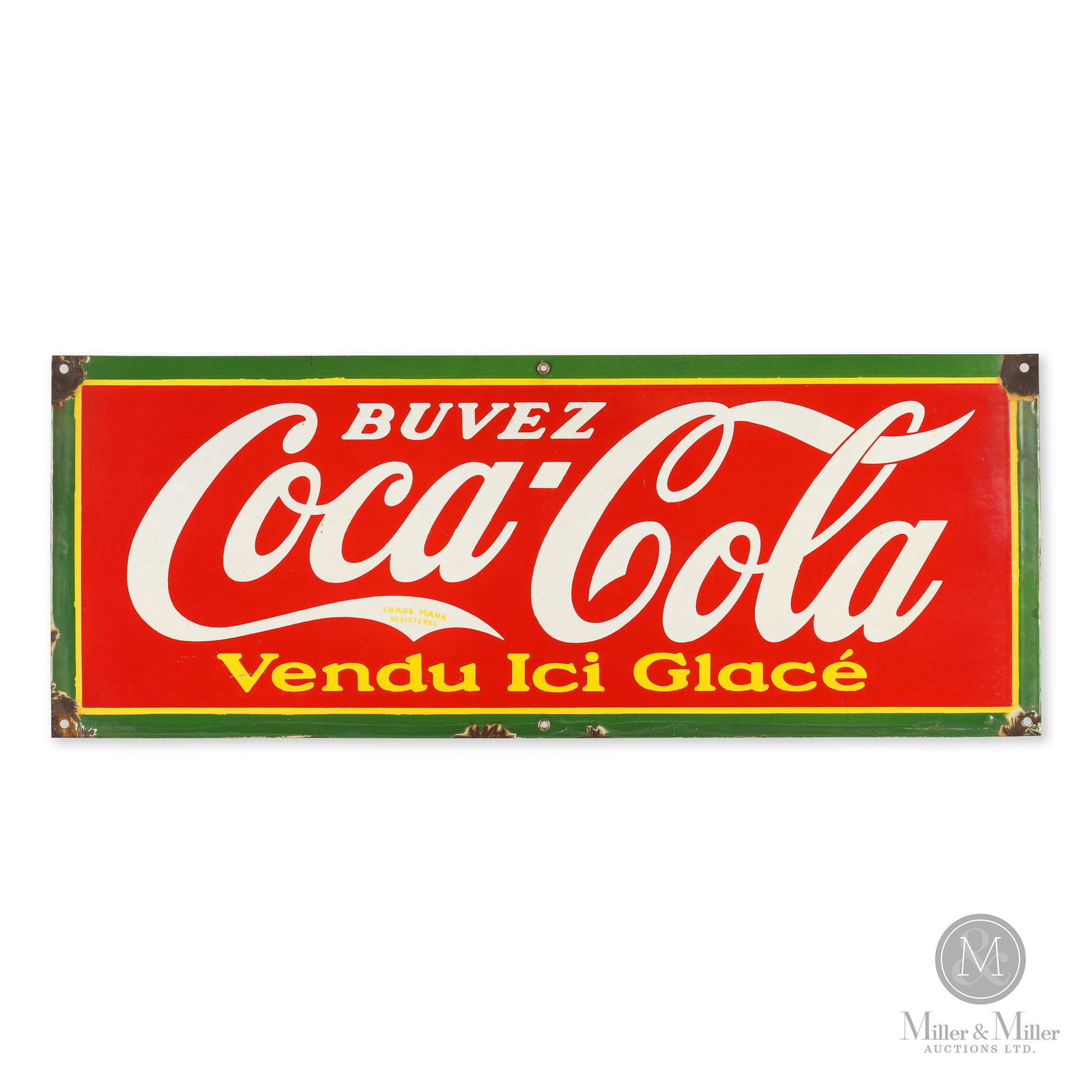 Coca-Cola Door Kick Sign (1 of 5)