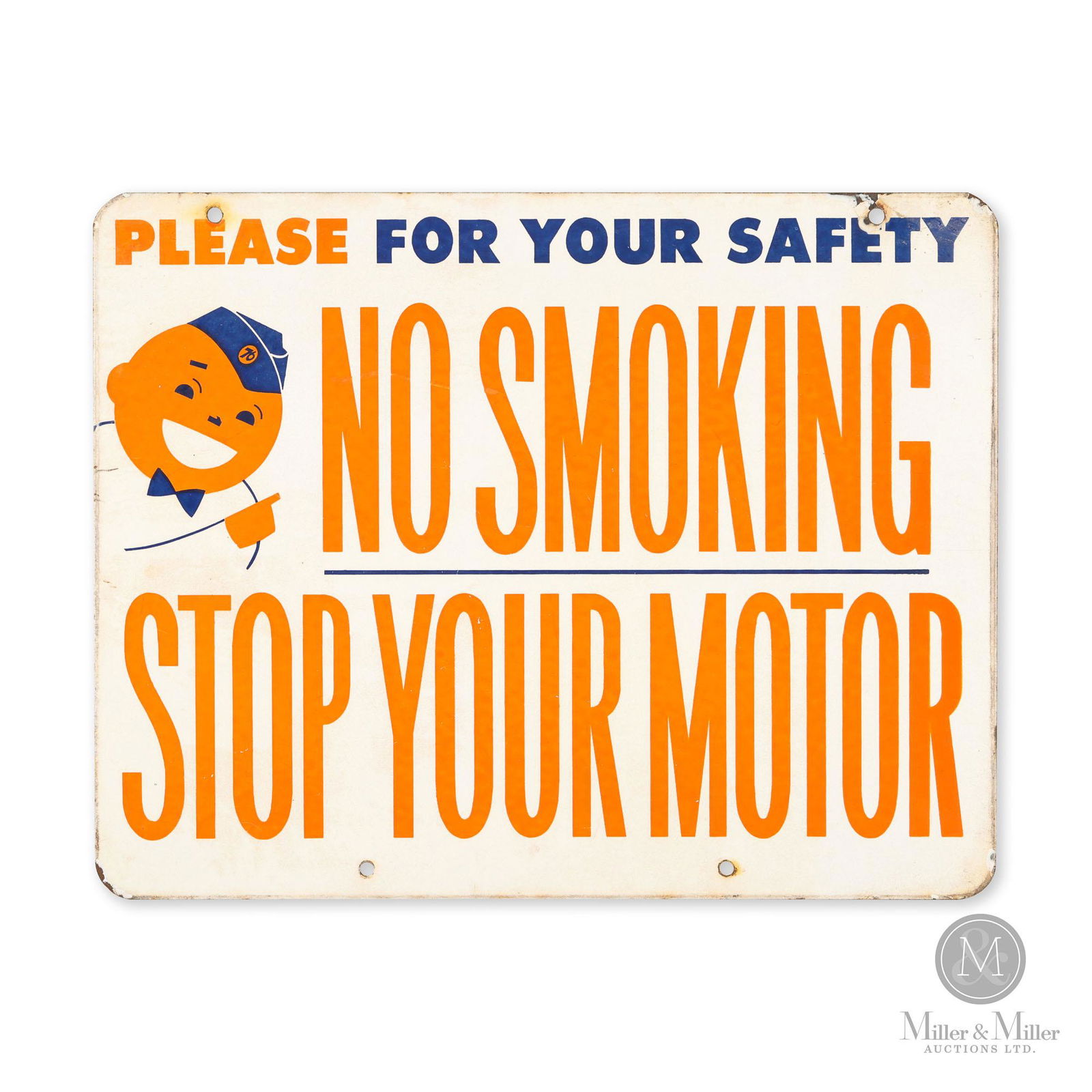 Union '76' Service Station No Smoking Sign (1 of 4)