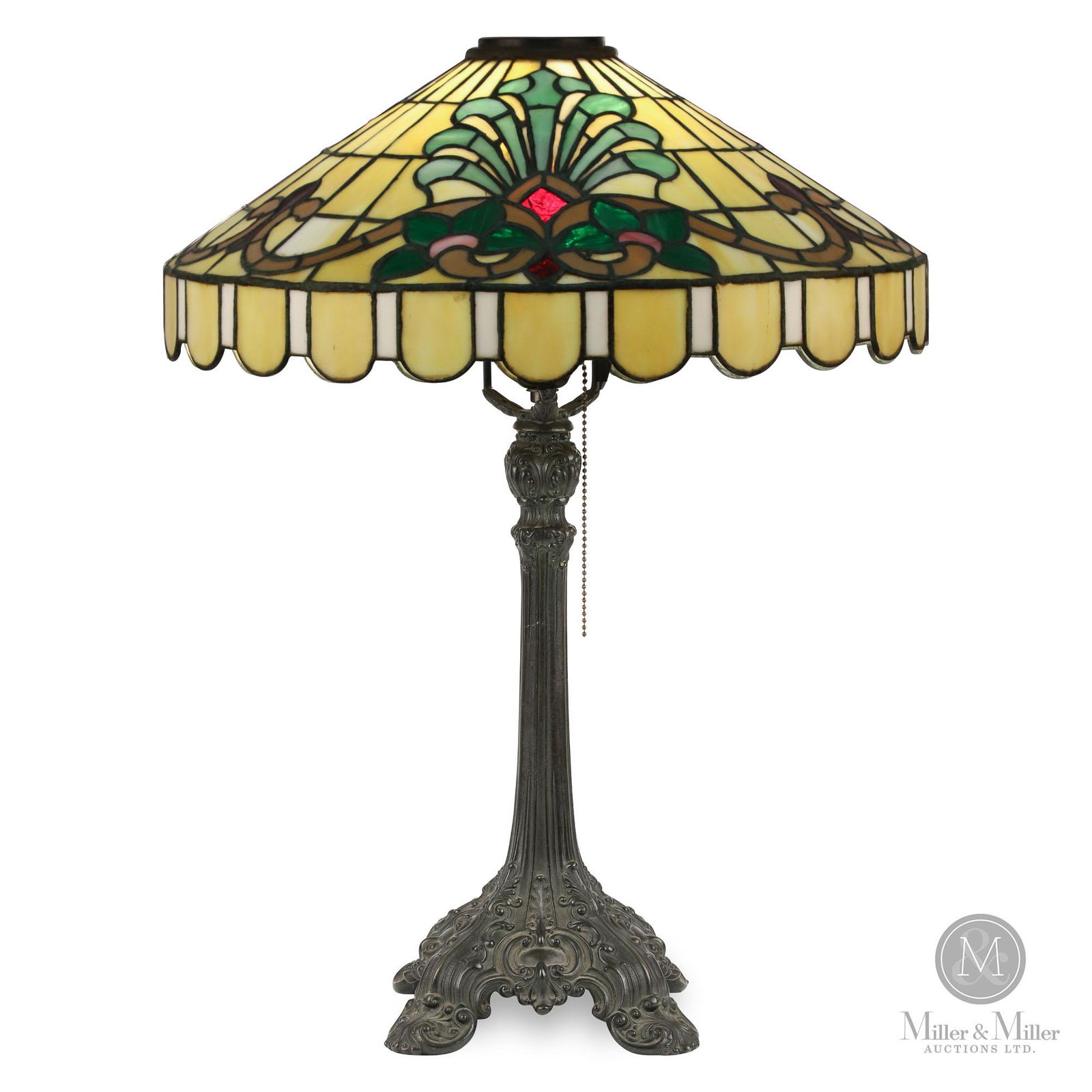 Wilkinson Mosaic Art Nouveau Table Lamp (1 of 11)