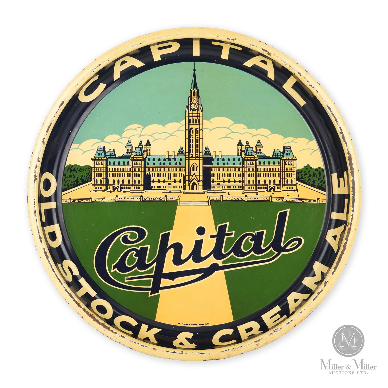 Capital Brewing Old Stock & Cream Ale Beer Tray (1 of 9)