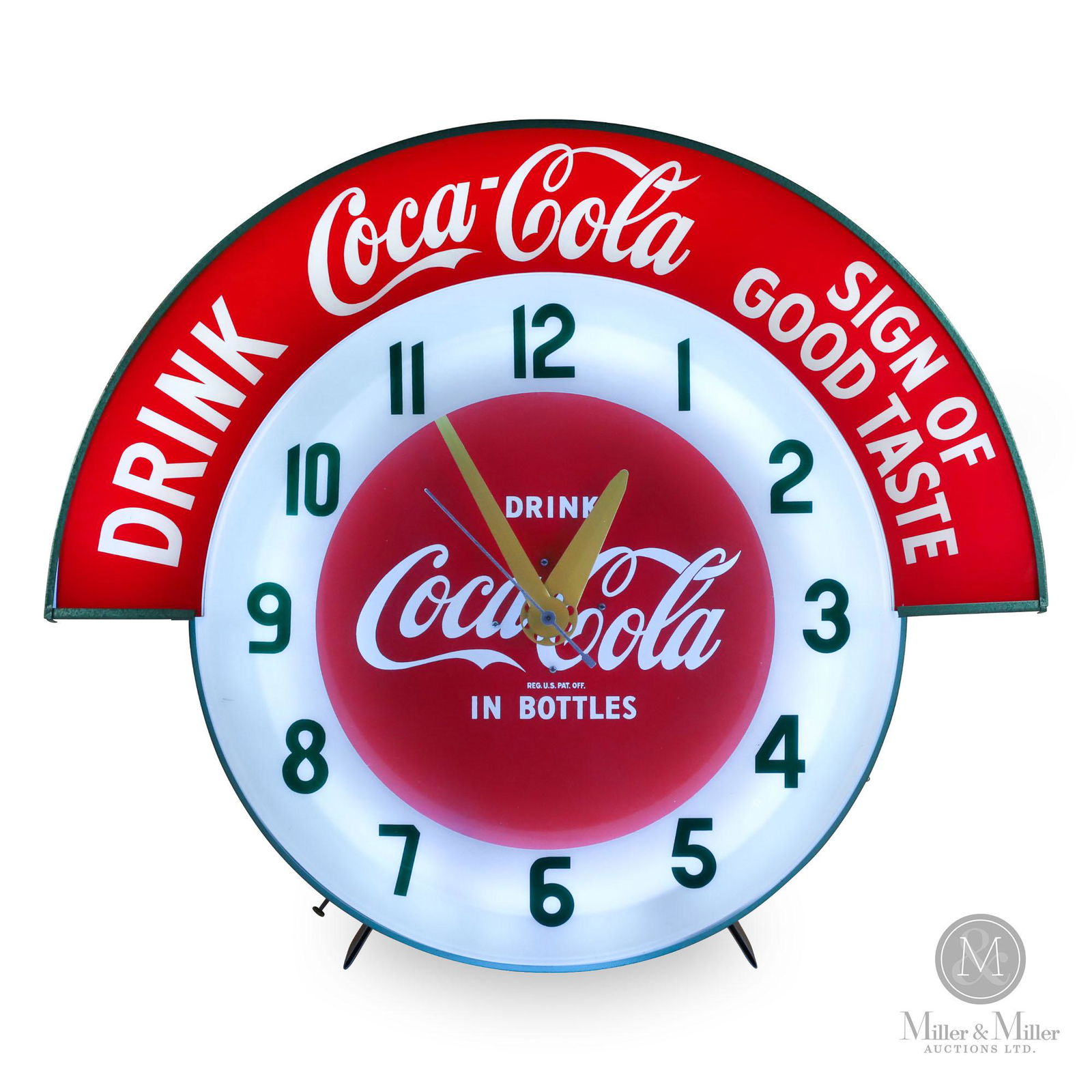 Coca-Cola Marquee Cleveland Clock (1 of 9)