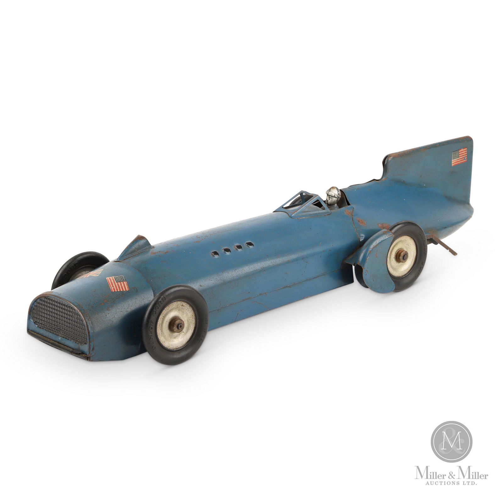 Kingsbury Malcolm Campbell's Bluebird Race Car Toy (1 of 9)