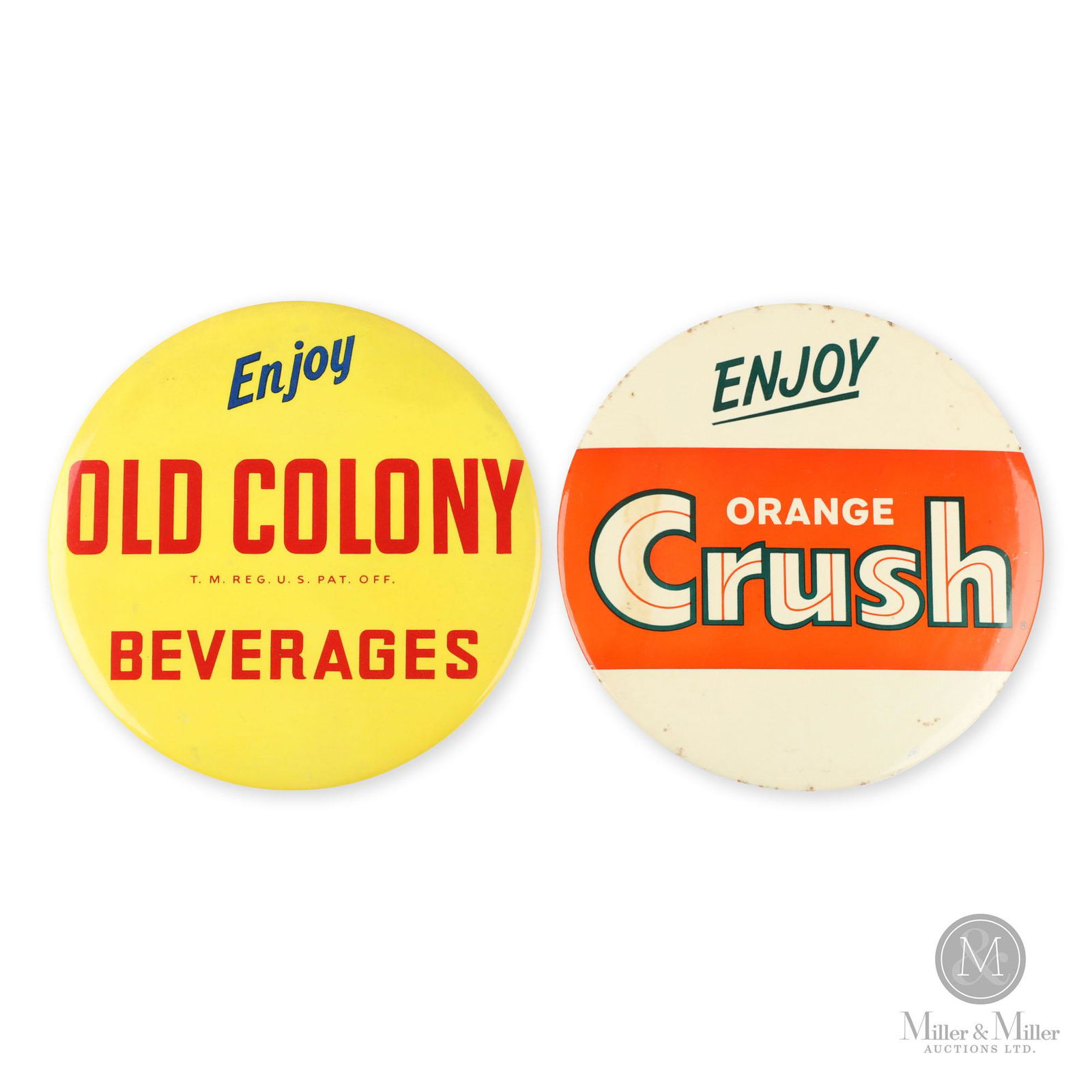 Orange Crush & Old Colony Beverages Signs (1 of 9)