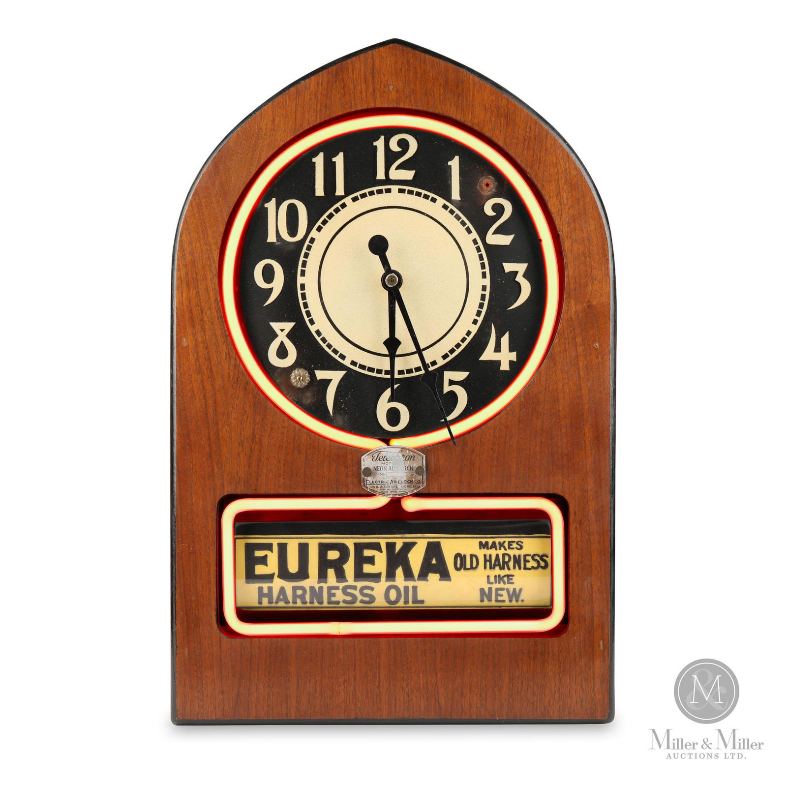 Electric Ad Co Neon Advertising Clock (1 of 13)