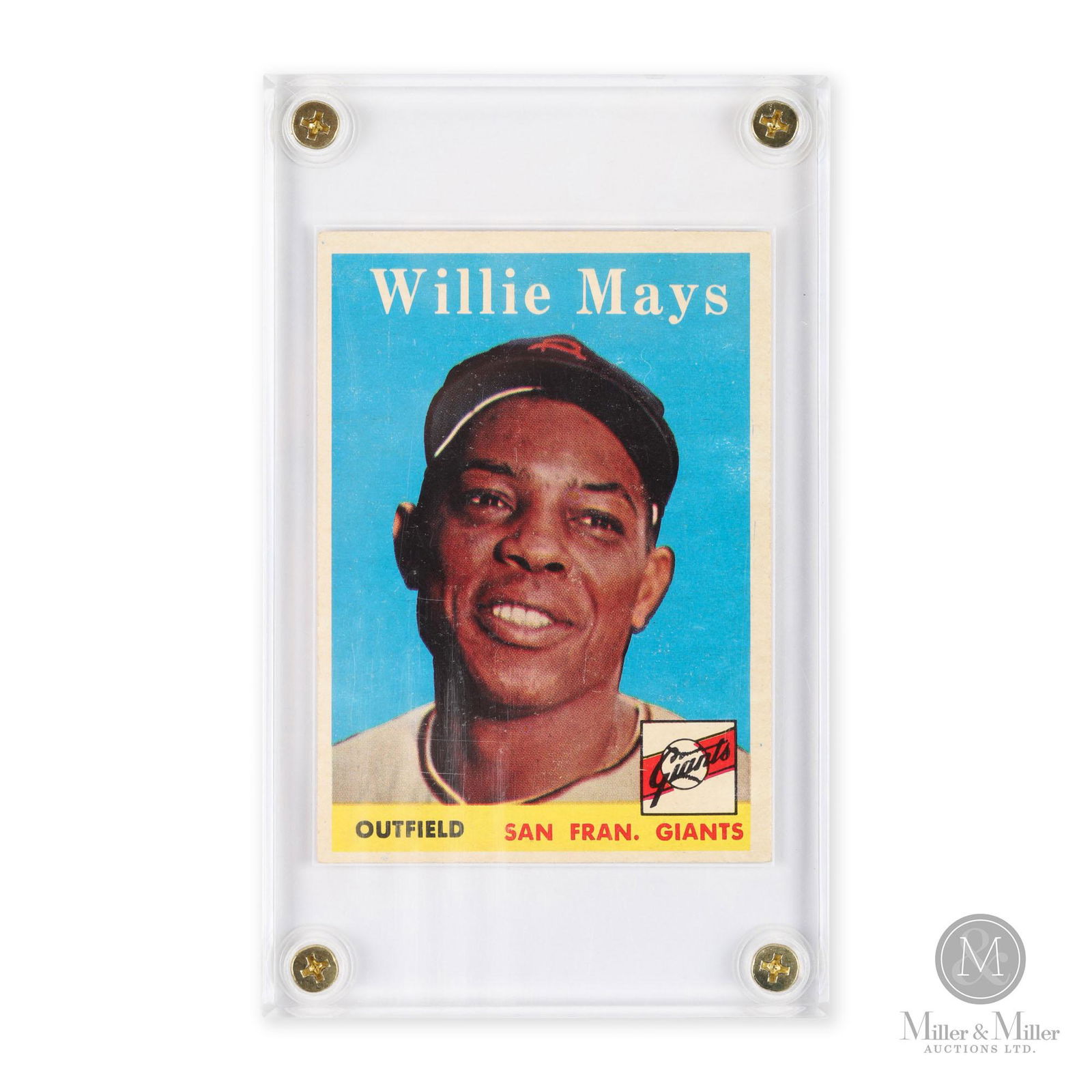 1958 Topps #5 Willie Mays Baseball Card (1 of 3)