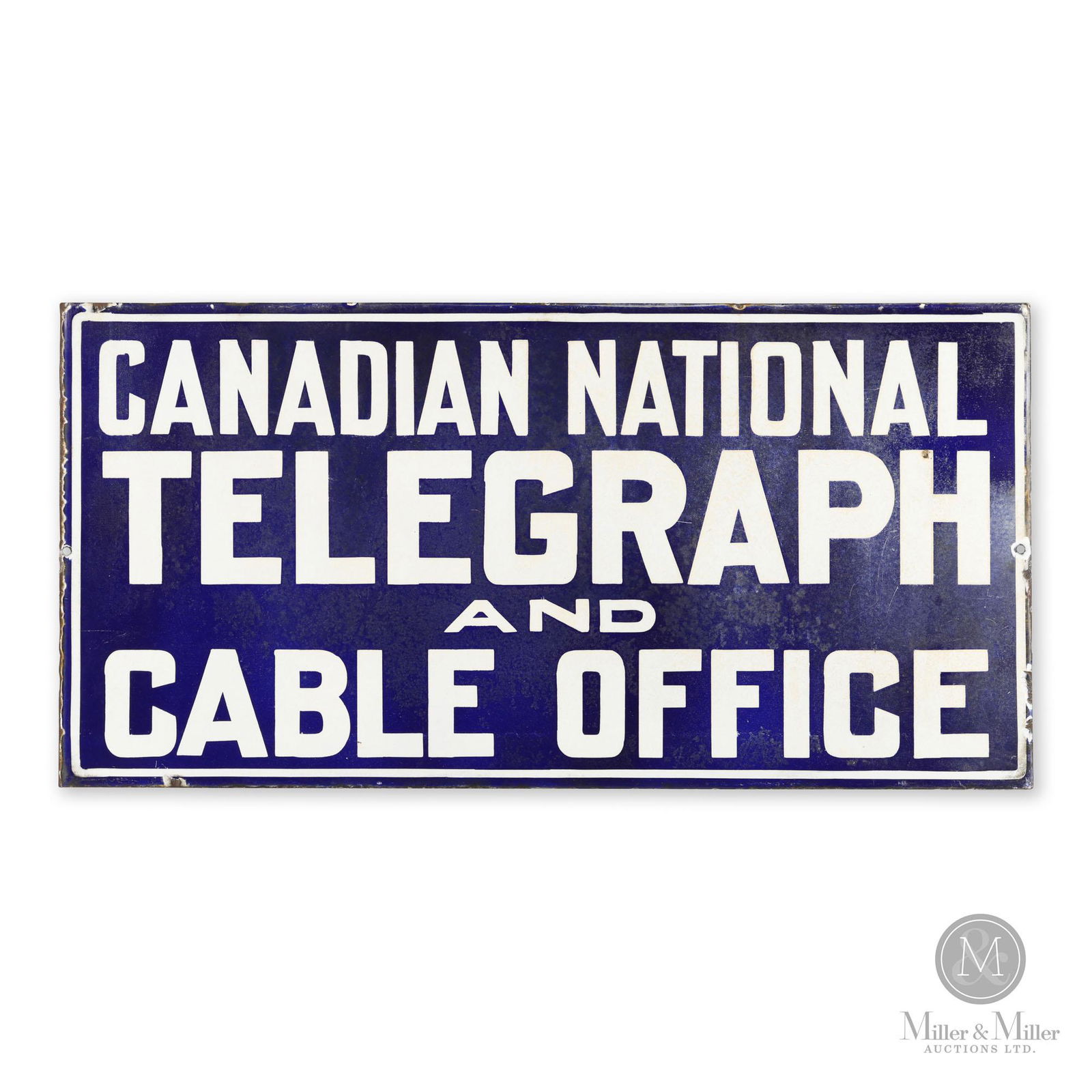 Canadian National Telegraph Sign (1 of 7)
