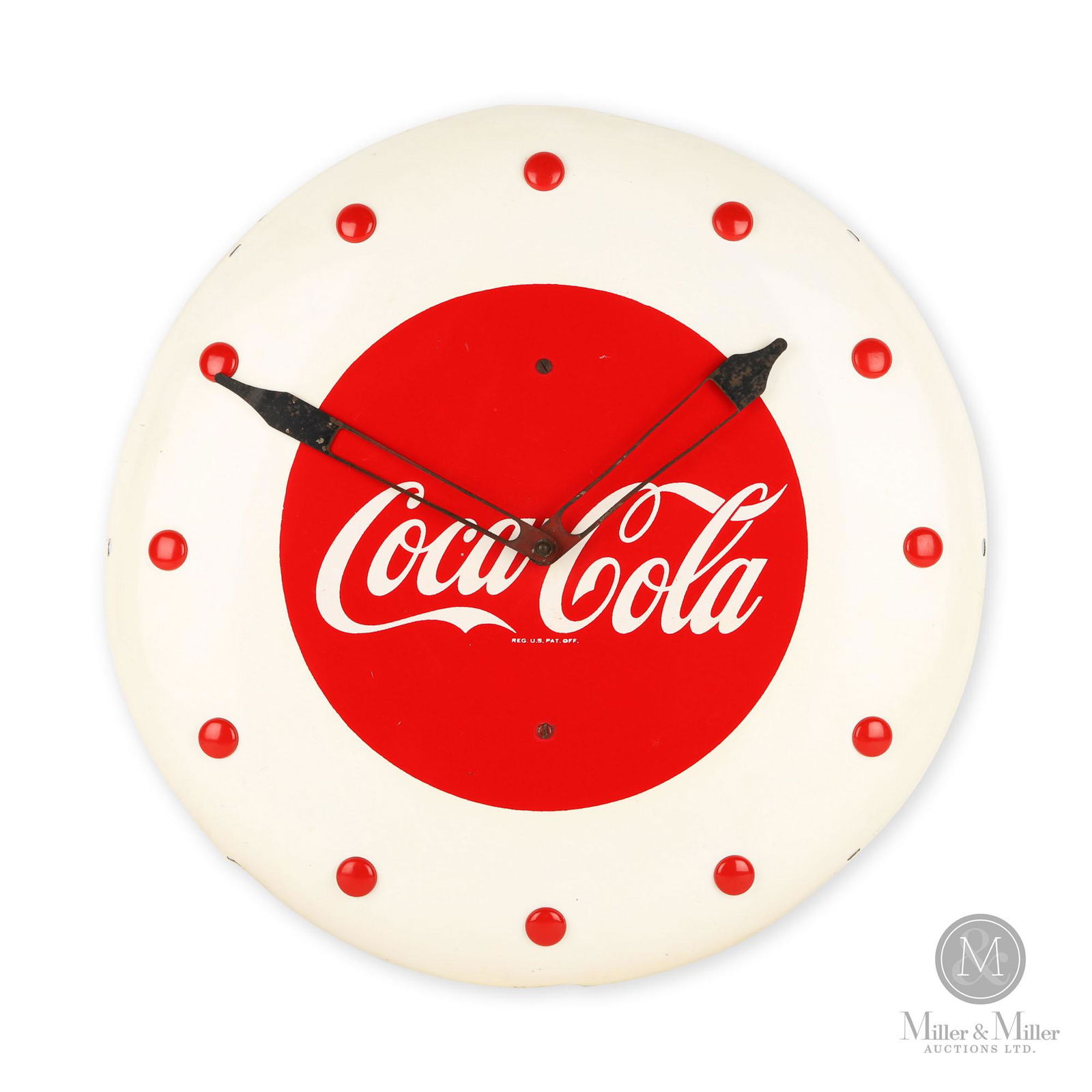 Coca-Cola Art Deco Kay Displays Clock (1 of 6)