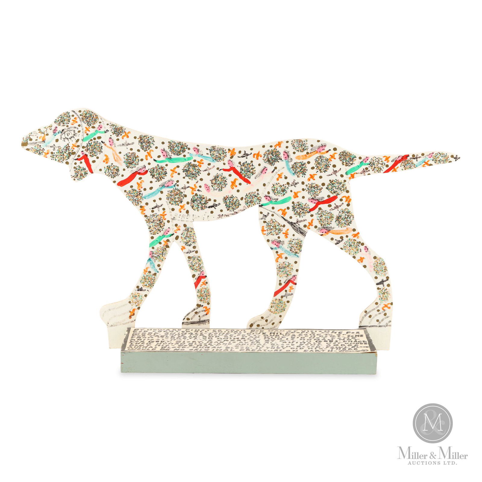 Decorated Dog by Howard Finster (1 of 7)