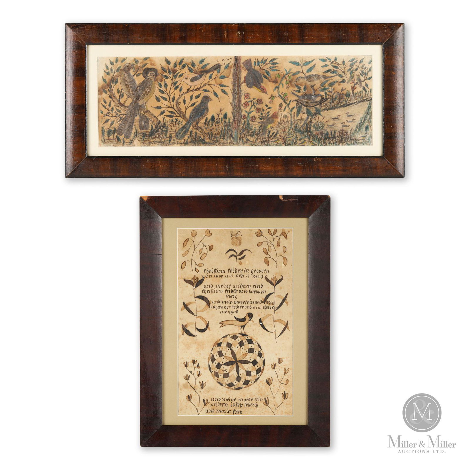 Germanic Fraktur Drawings (1 of 7)