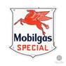Mobilgas Special Gasoline Pump Sign