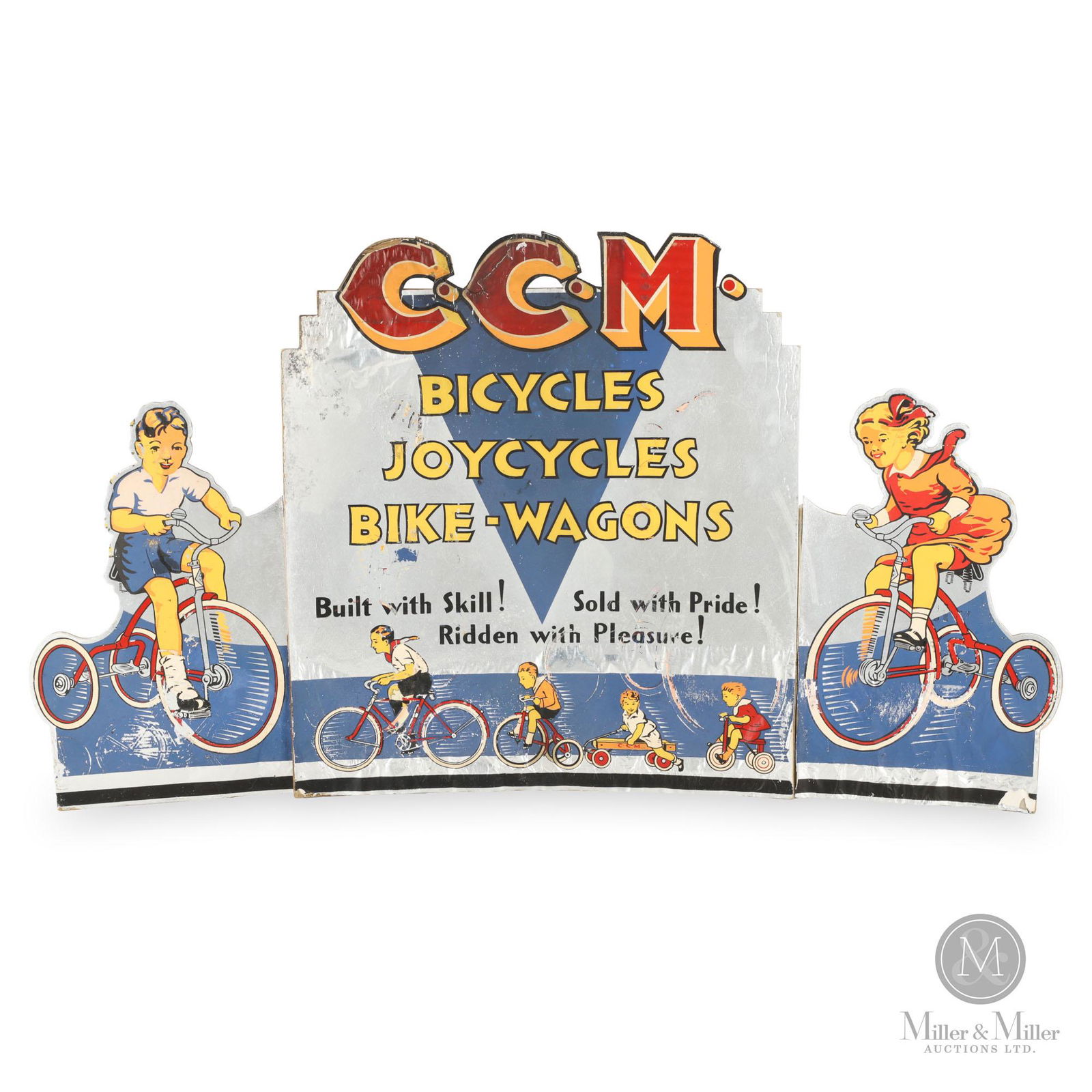 CCM Bicycles & Bike-Wagons Store Tri-Fold Display (1 of 7)