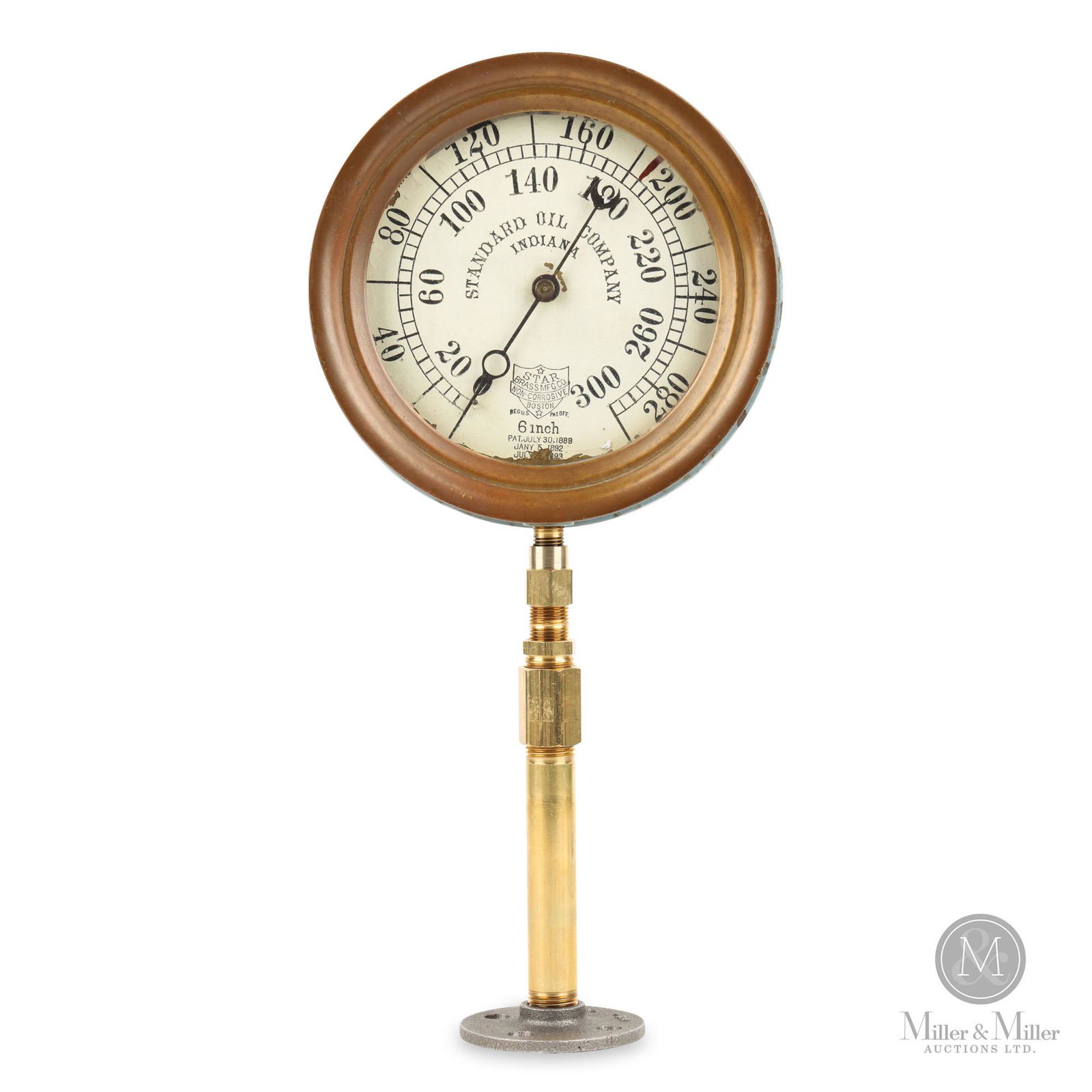 Standard Oil 6" Steam Pressure Gauge (1 of 5)