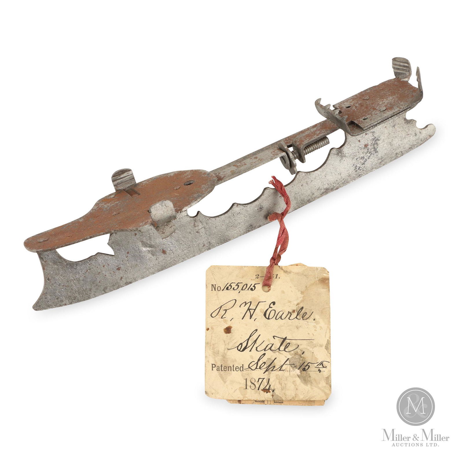 R.H. Earle's Ice Skate Patent Model (1 of 9)