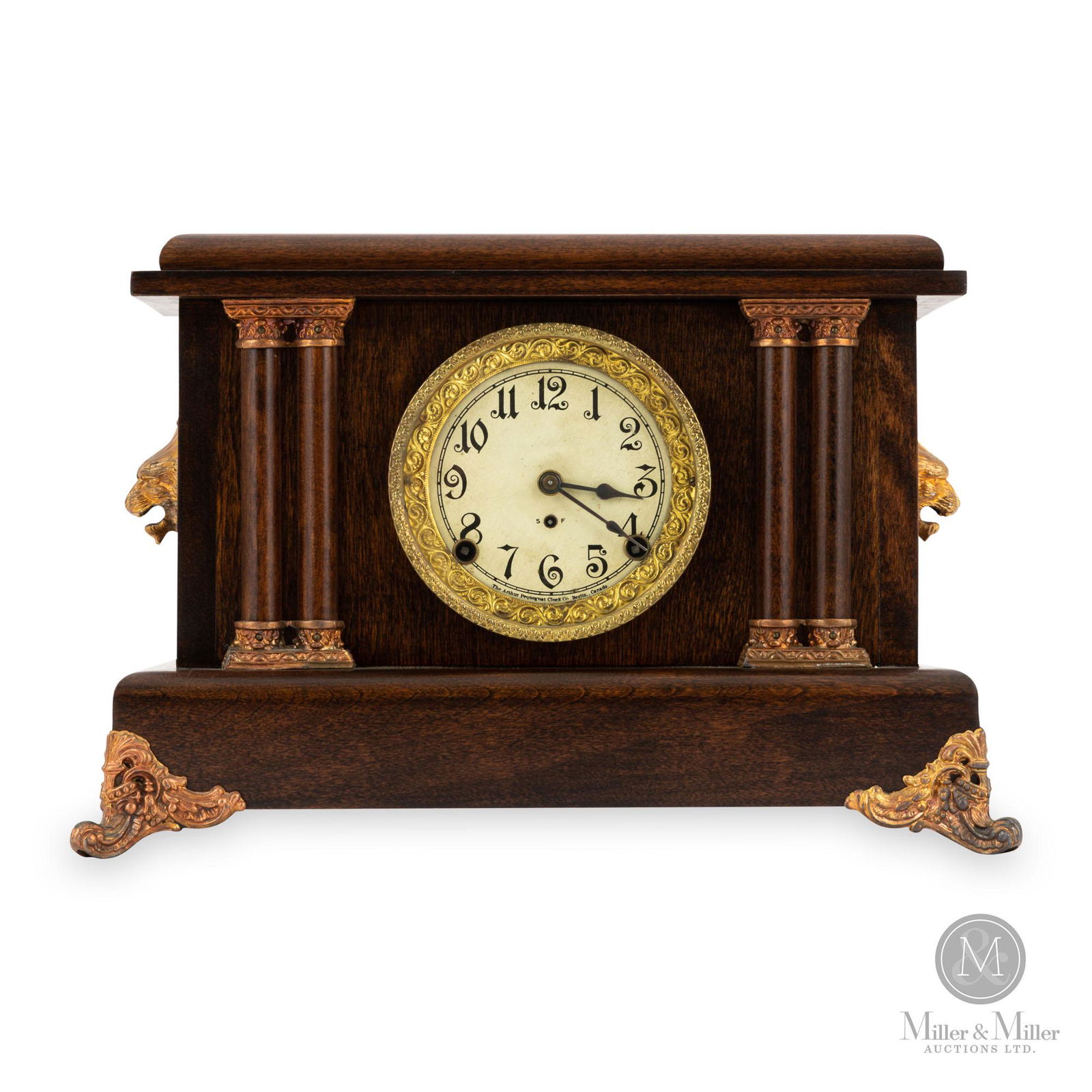 Pequegnat Stratford Shelf Clock (1 of 12)
