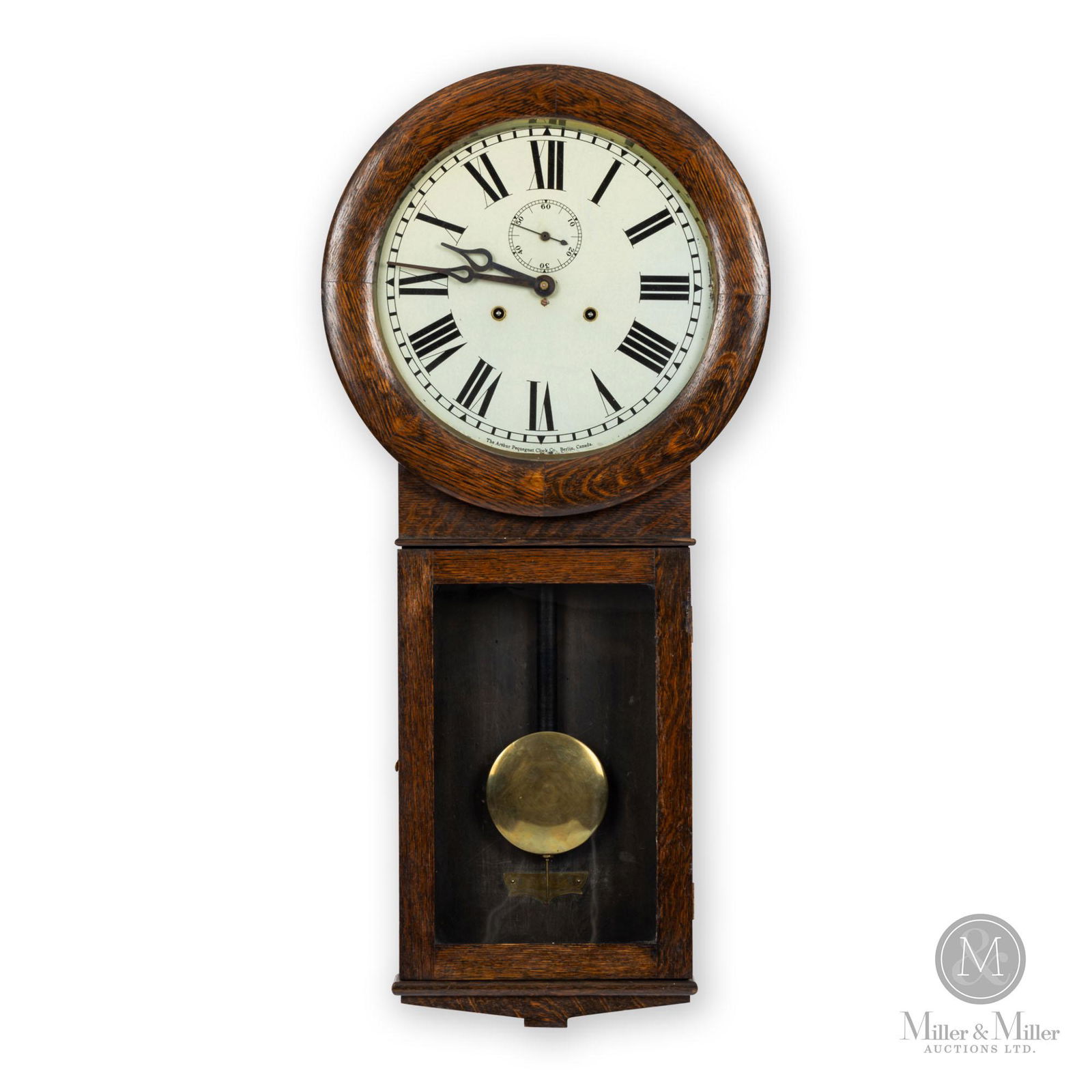 Pequegnat Moncton 1st Issue Office Clock (1 of 8)