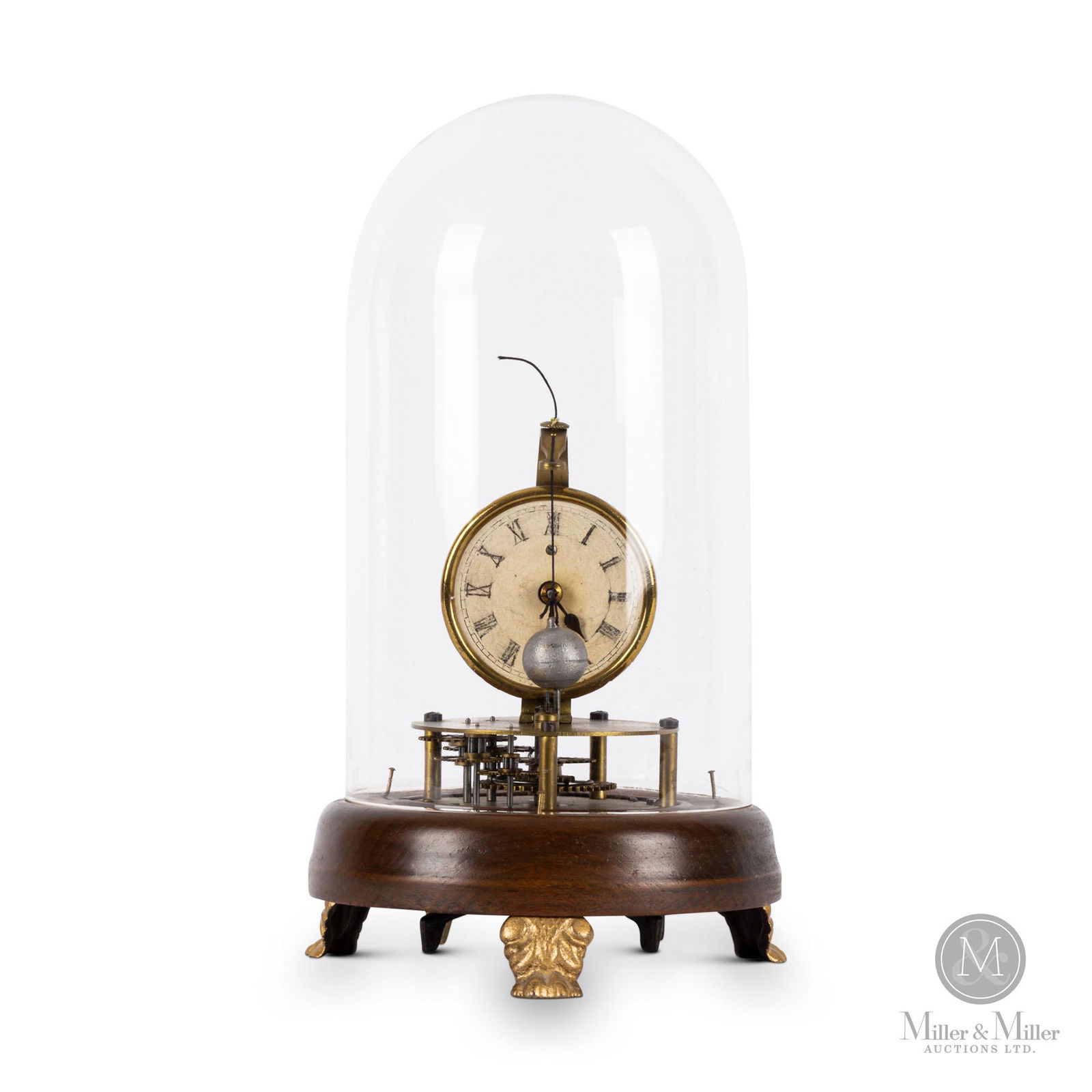 Briggs Rotary Escapement Desk Clock (1 of 11)