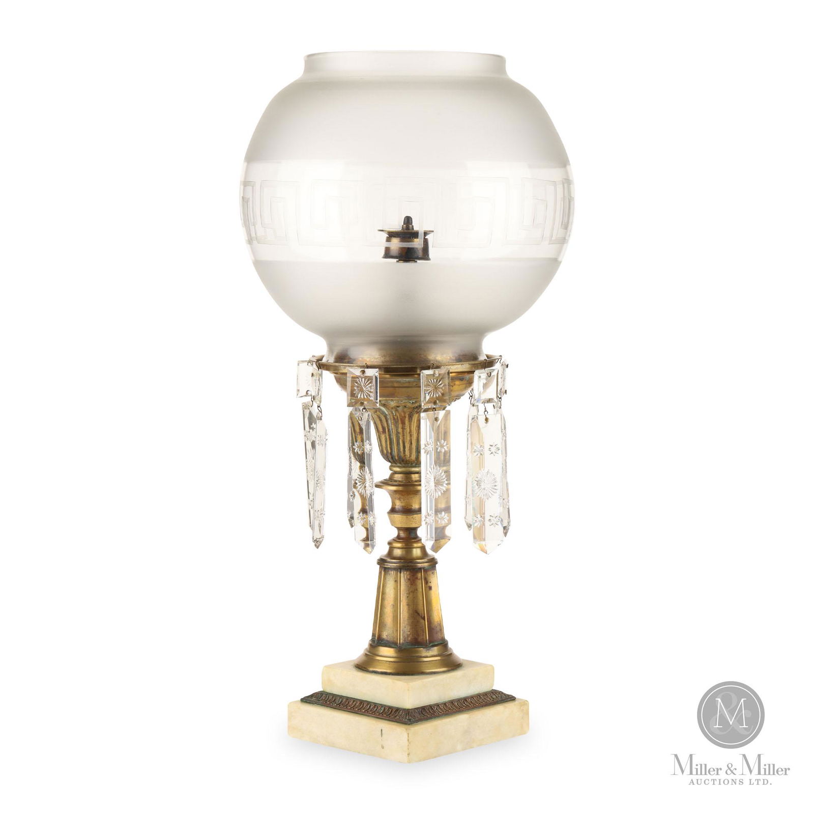 European Brass Solar Lamp (1 of 8)