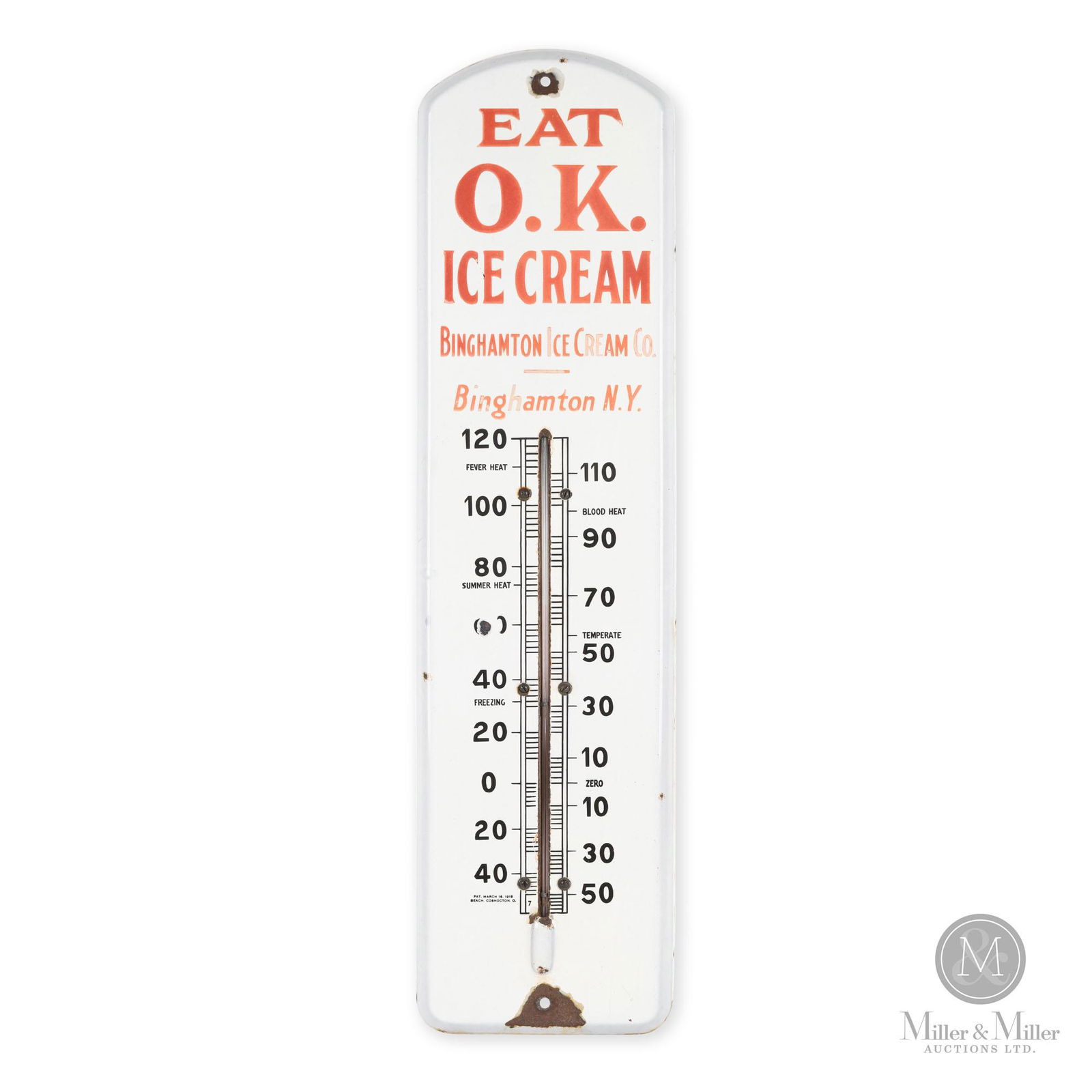 Binghamton O.K. Ice Cream Thermometer (1 of 7)