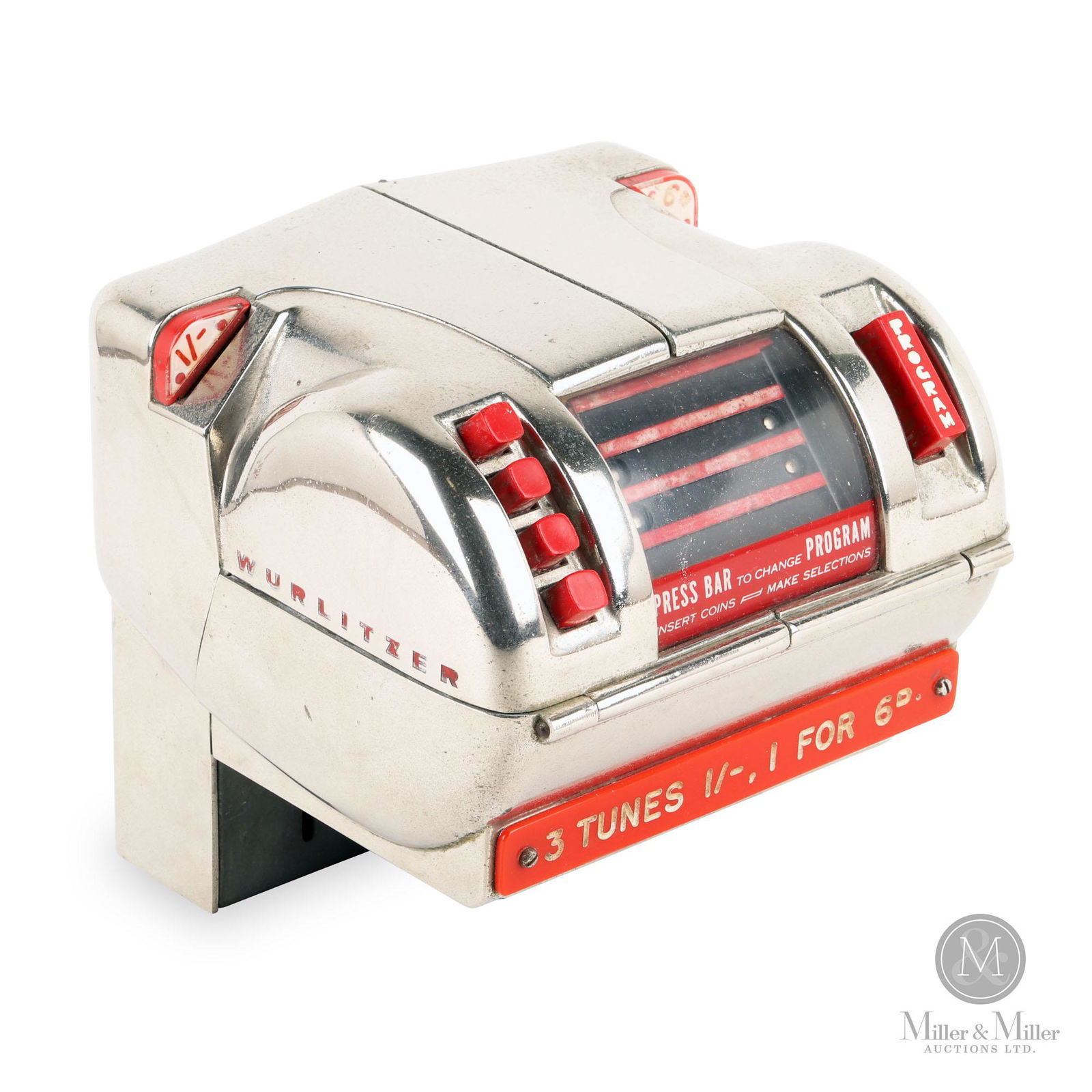 Wurlitzer Model 2140 "Frog" Bar Box Selector (1 of 8)