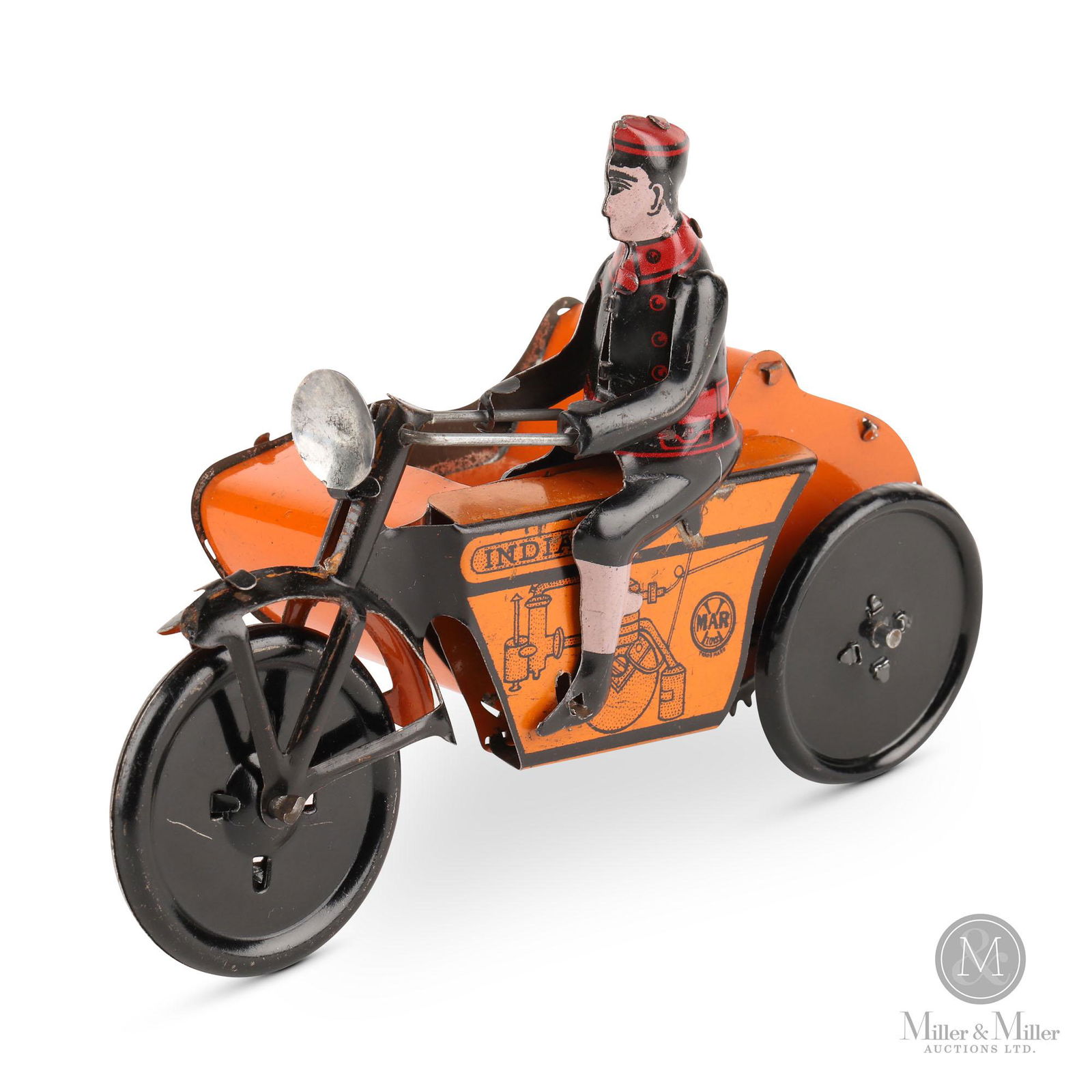 Marx Indian Motorcycle with Sidecar (1 of 8)