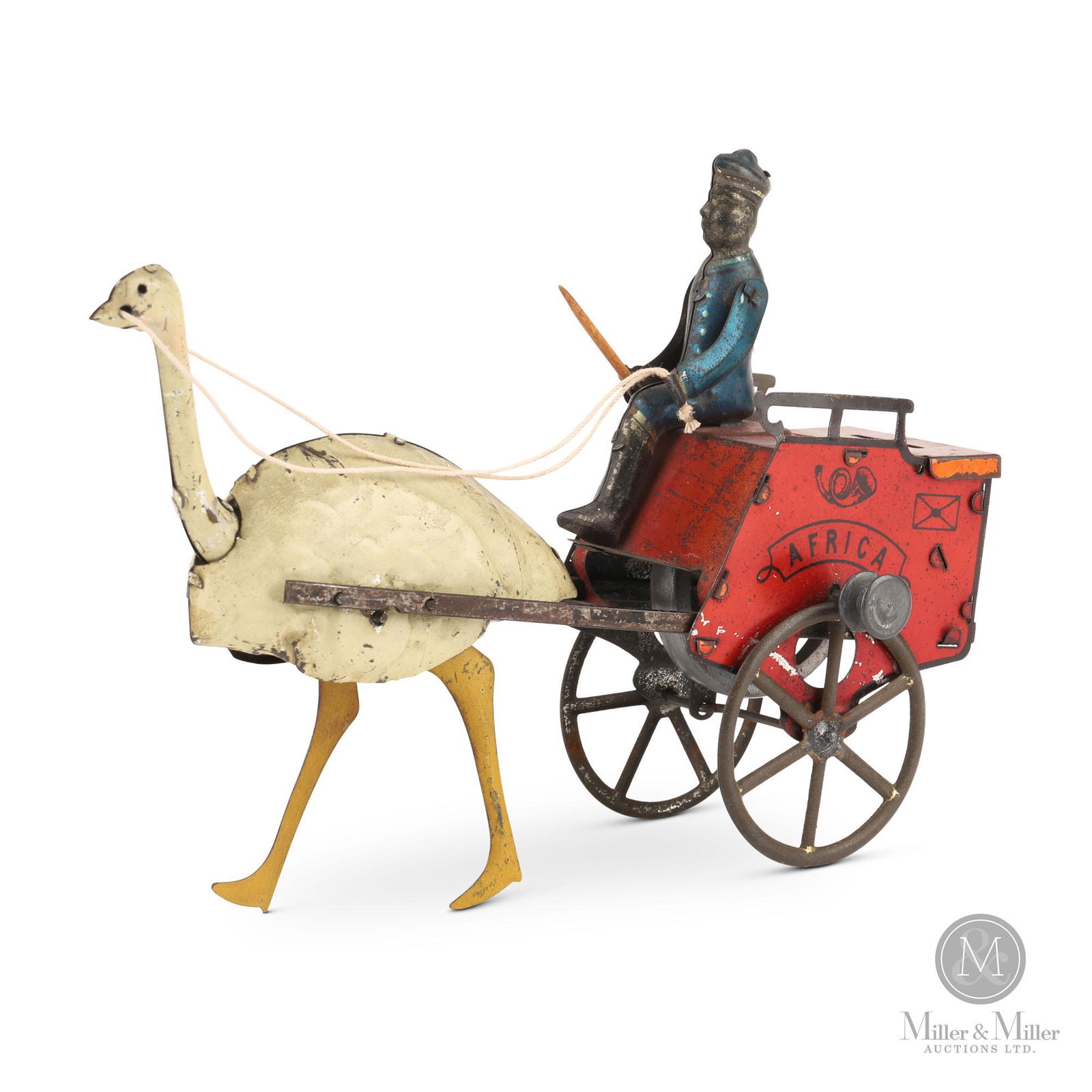 Lehmann Africa Ostrich Mail Delivery Cart (1 of 9)