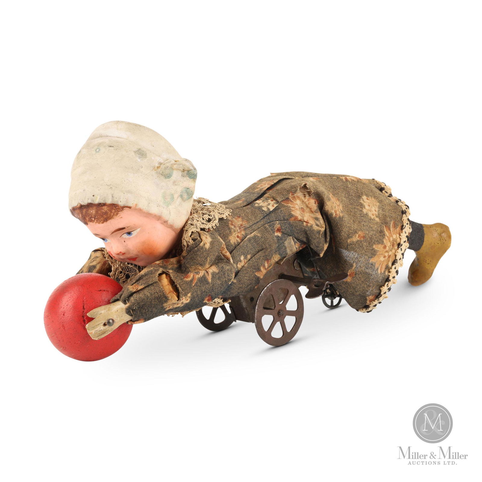 Fernand Martin Crawling Child with Ball (1 of 9)