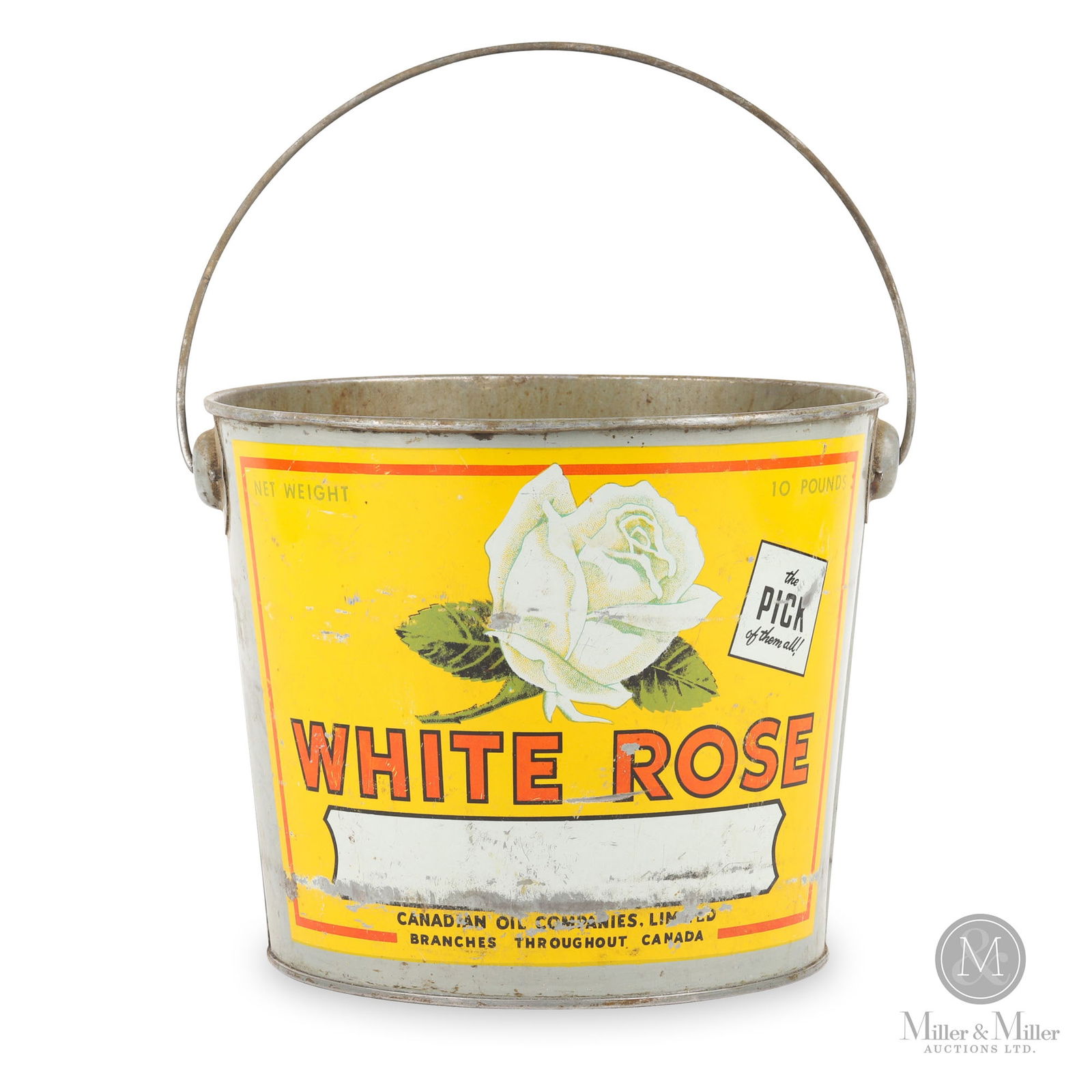 White Rose Grease 10 Lb Pail (1 of 7)