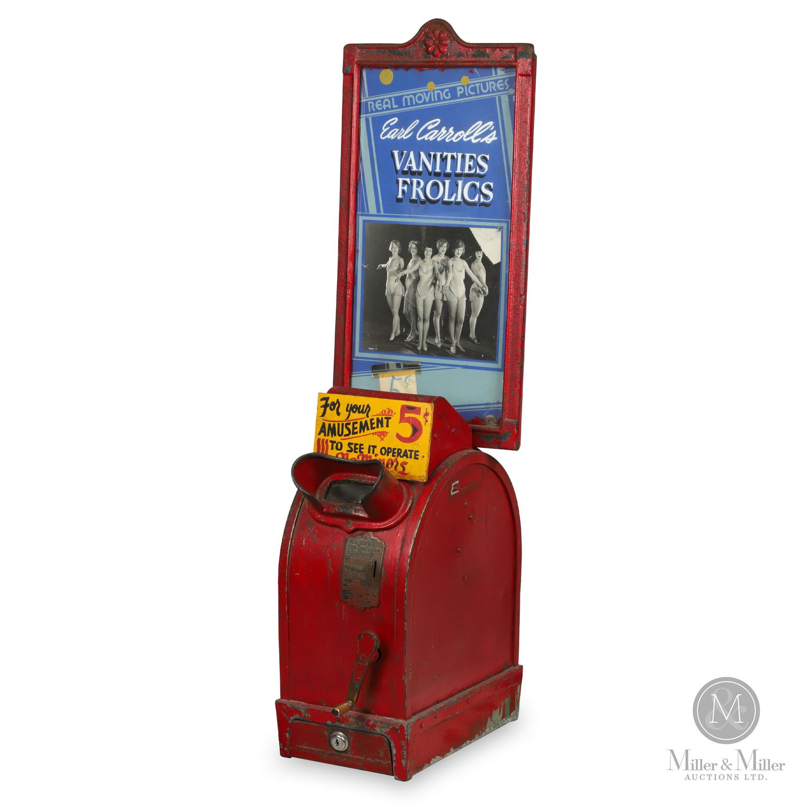 International Mutoscope Co. Coin-Op Reel Card Viewer (1 of 9)