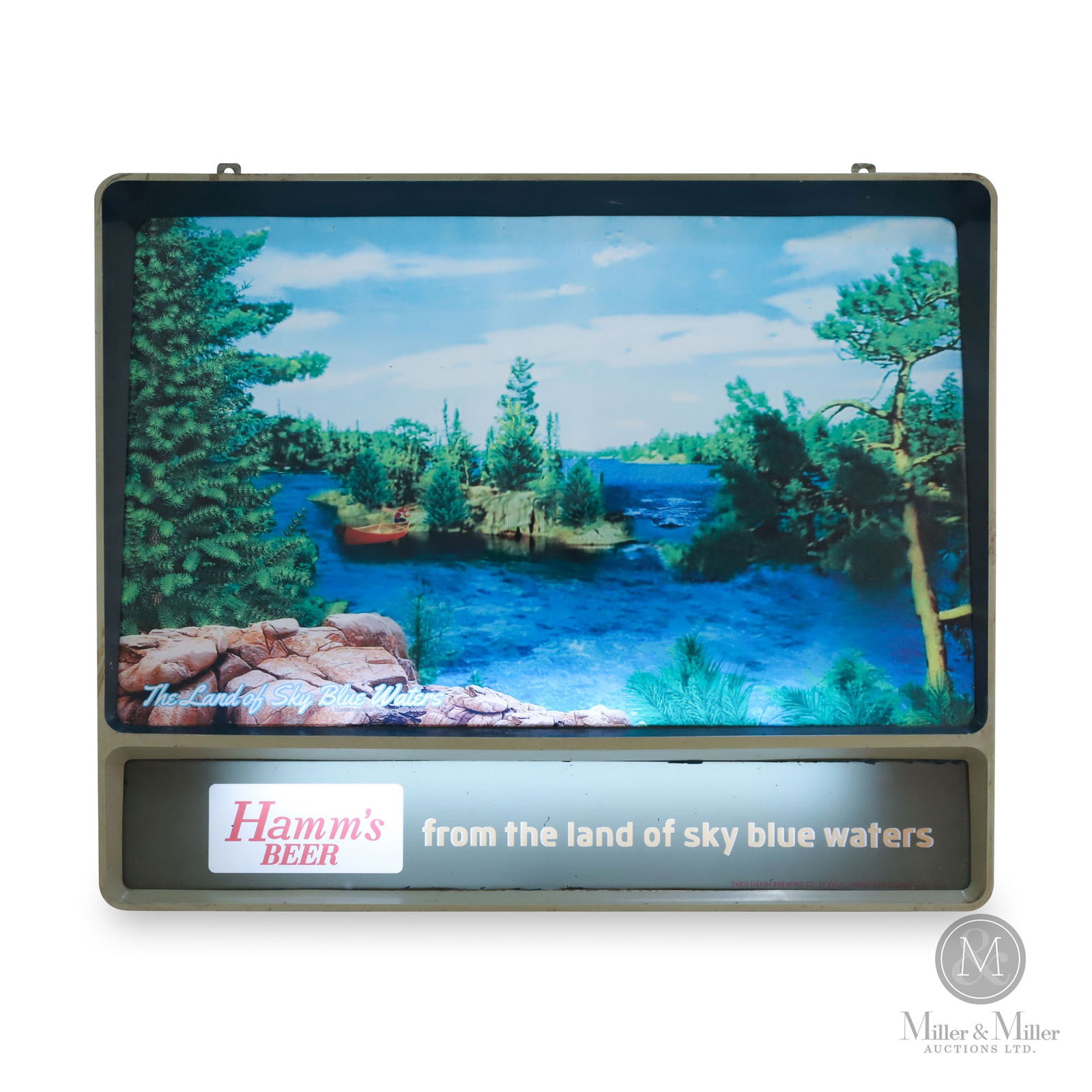 Hamm's Beer TV Rippler Motion Sign (1 of 11)