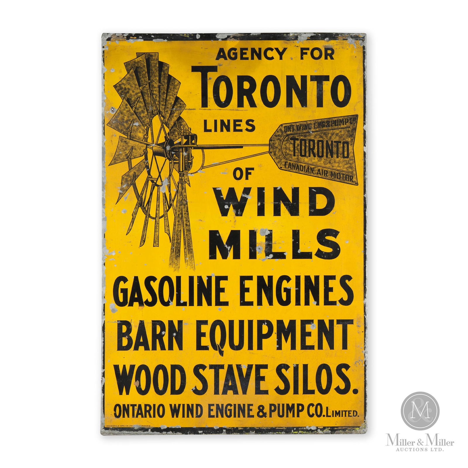 Ontario Wind Engine & Pump Toronto Windmills Sign (1 of 5)