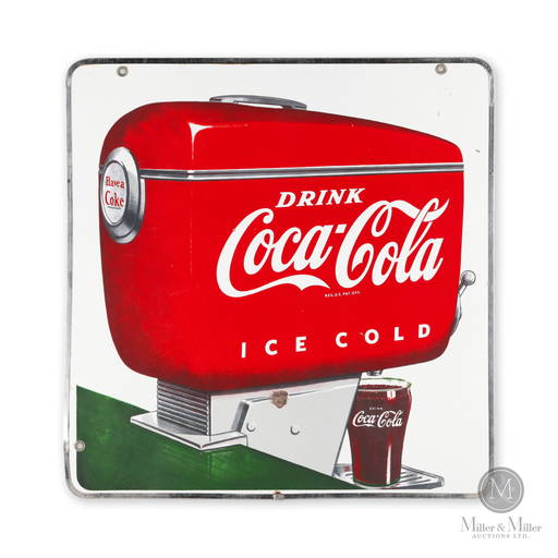 Coke Chrome Bar Stool with Swivel - Coca-Cola Things Go Better with Coke  Bottle Art 