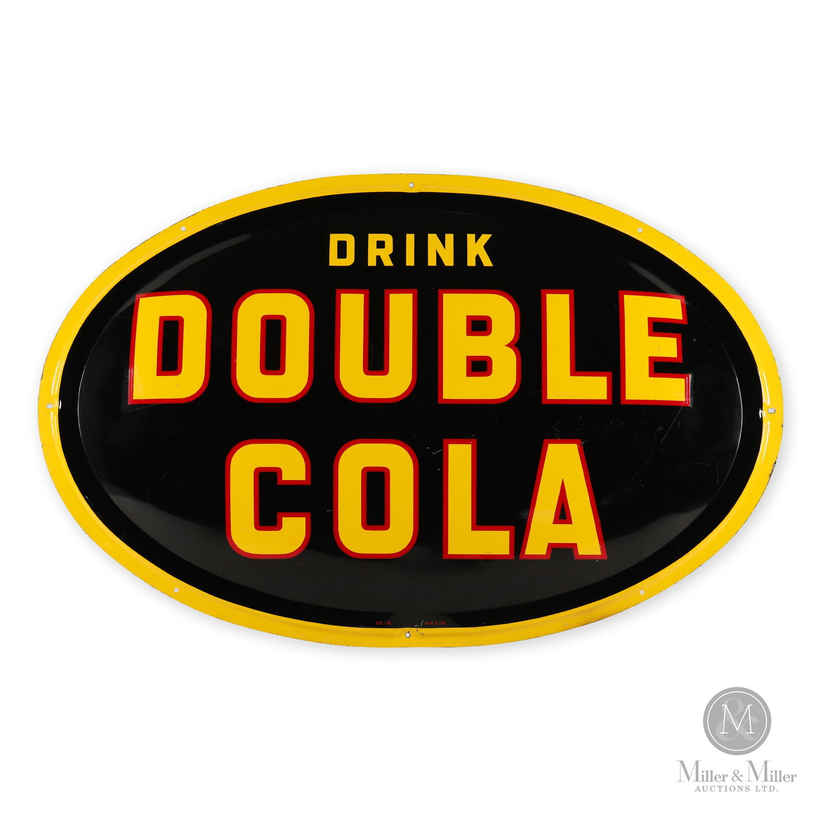 Double Cola Oval Sign (1 of 8)